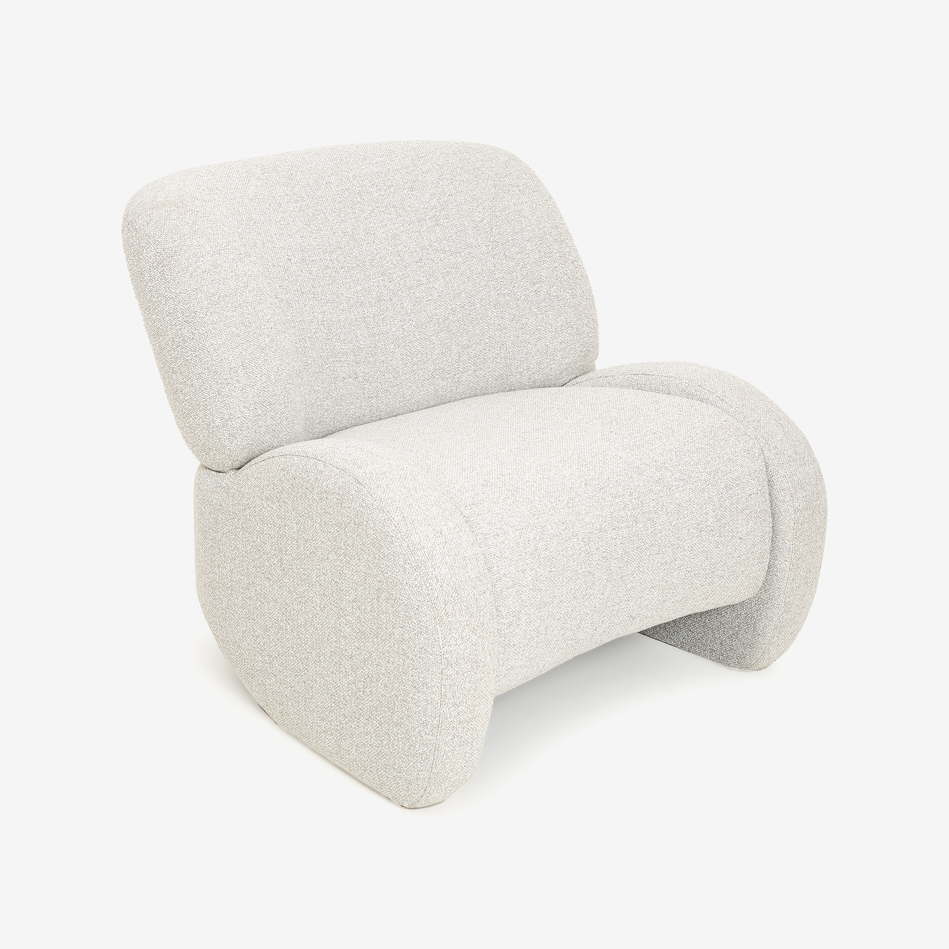 Butaca gris Telma 82x91x75cm Clau&Chloe