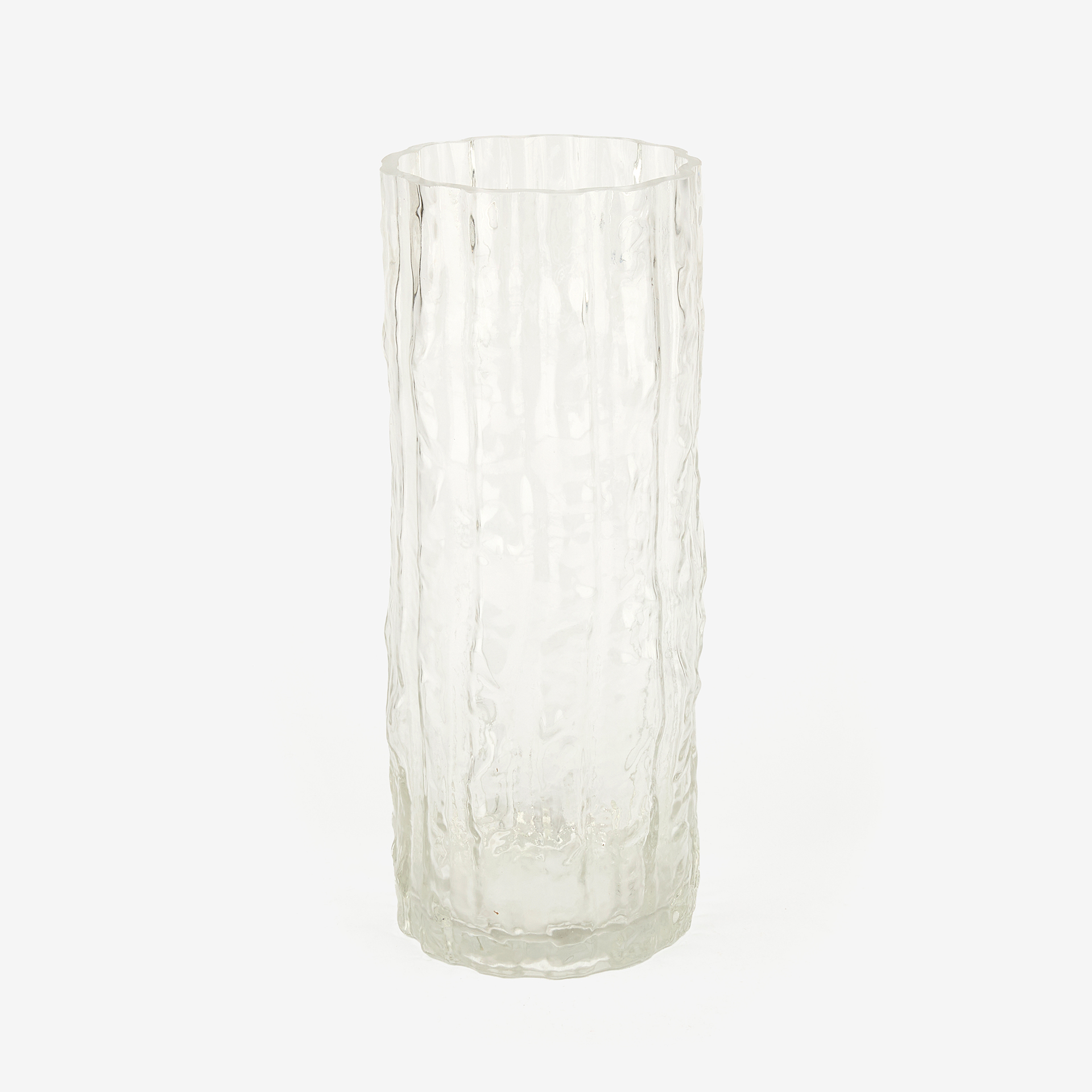 Jarrón de cristal Lina Ø12x30cm