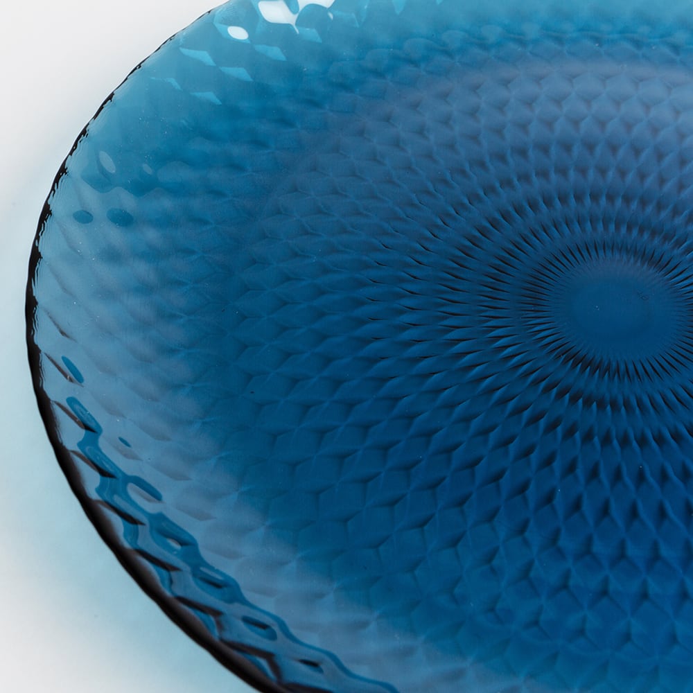 Plato llano azul Idylle Ø25cm