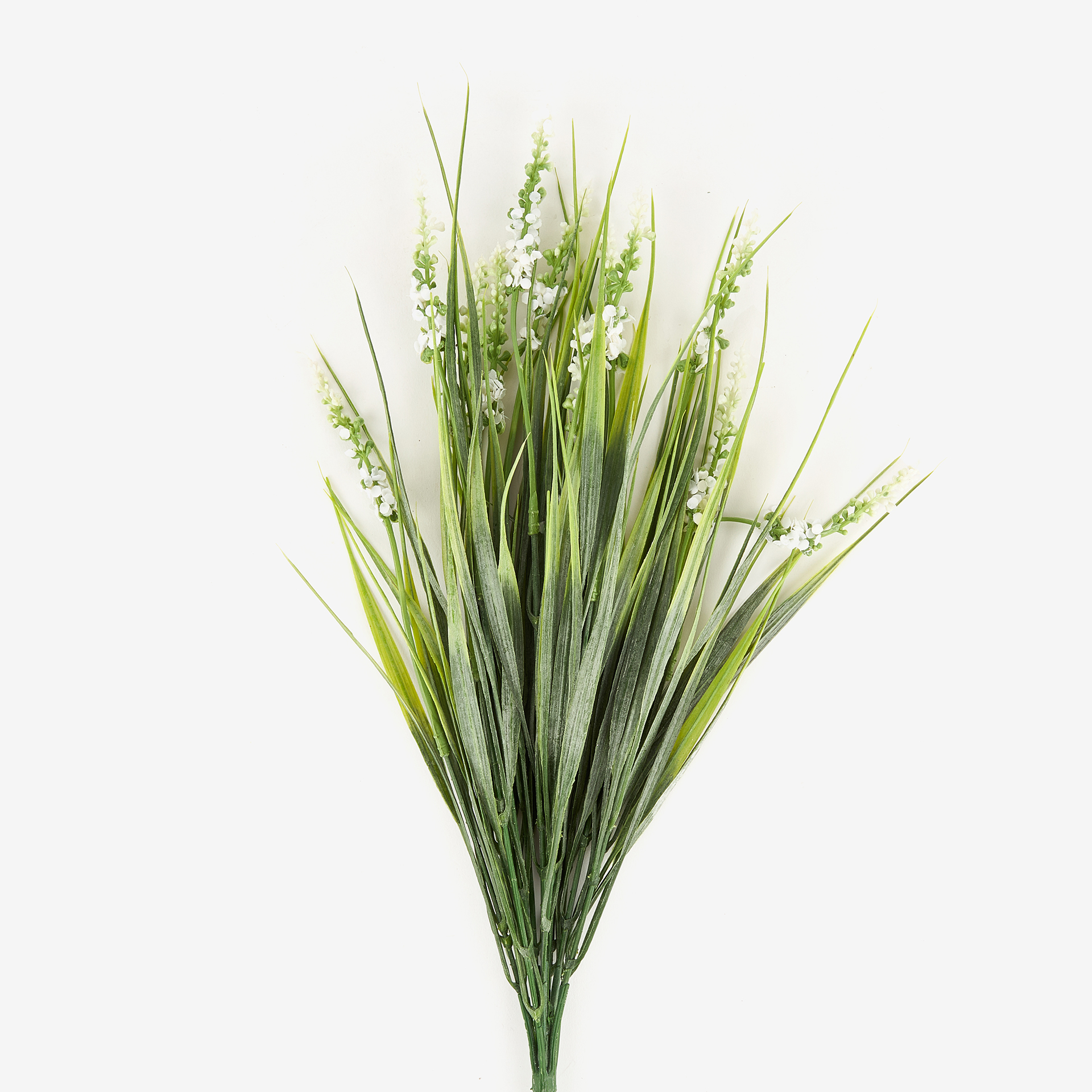 Ramo lavanda artificial blanco 30cm