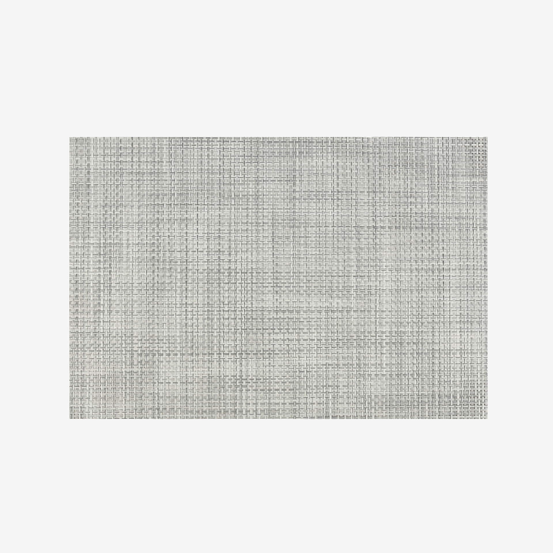 Mantel individual de textilene gris 50x35cm