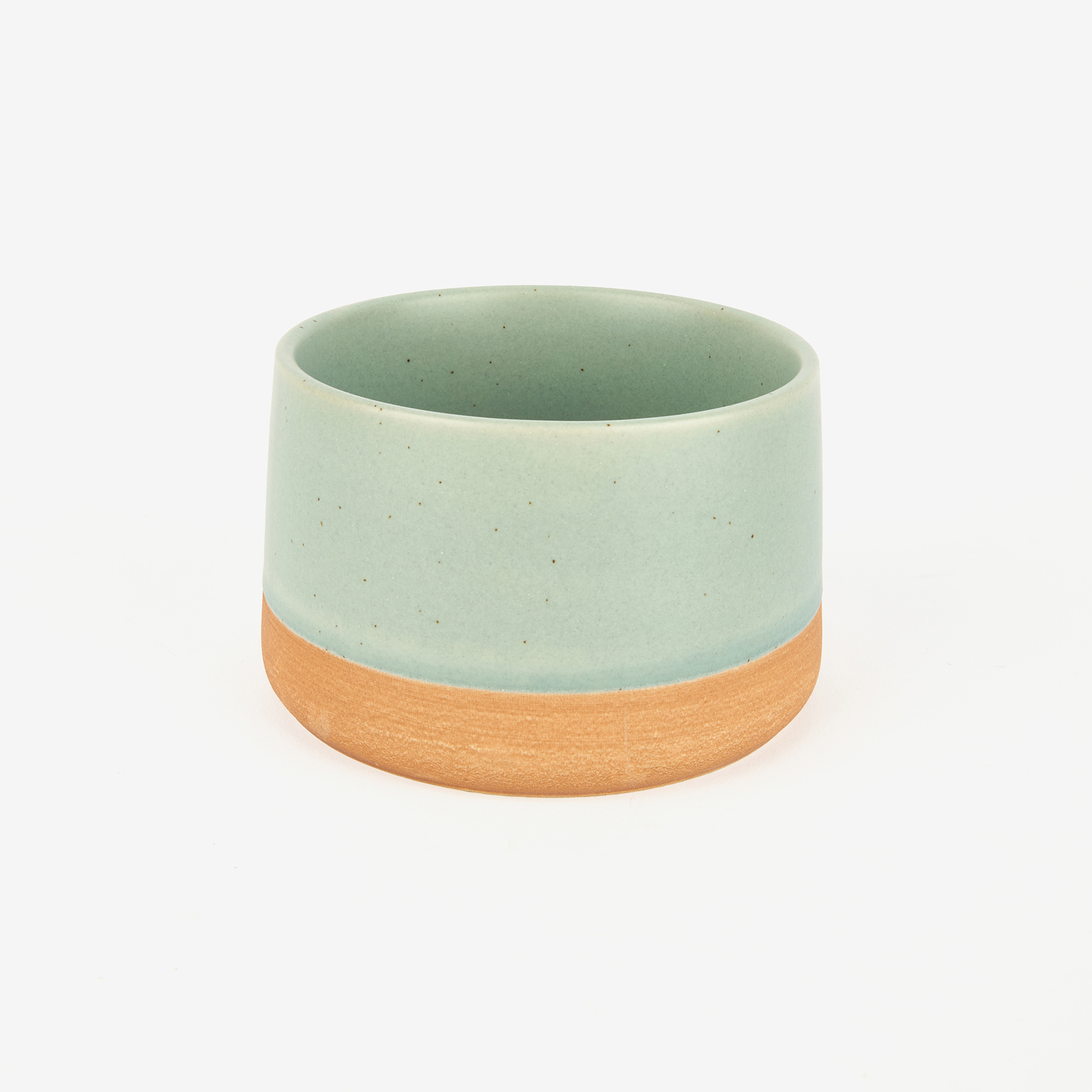 Set de 4 boles de gres de colores Ø9x5cm