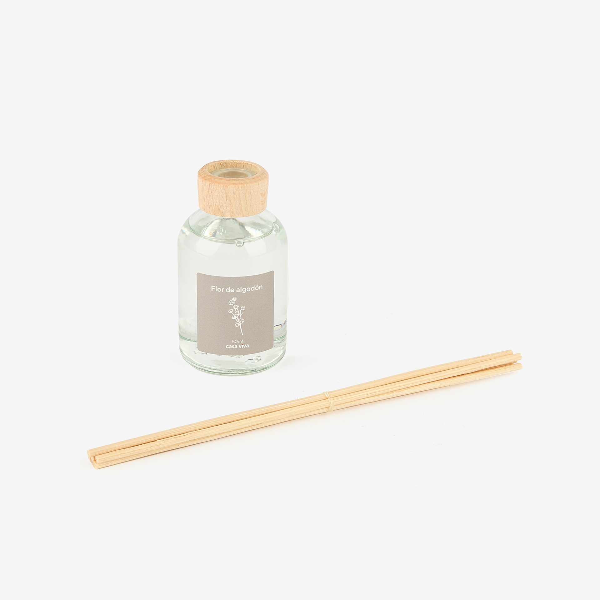 Difusor en mikado Flor de algodón 50ml Casa Viva