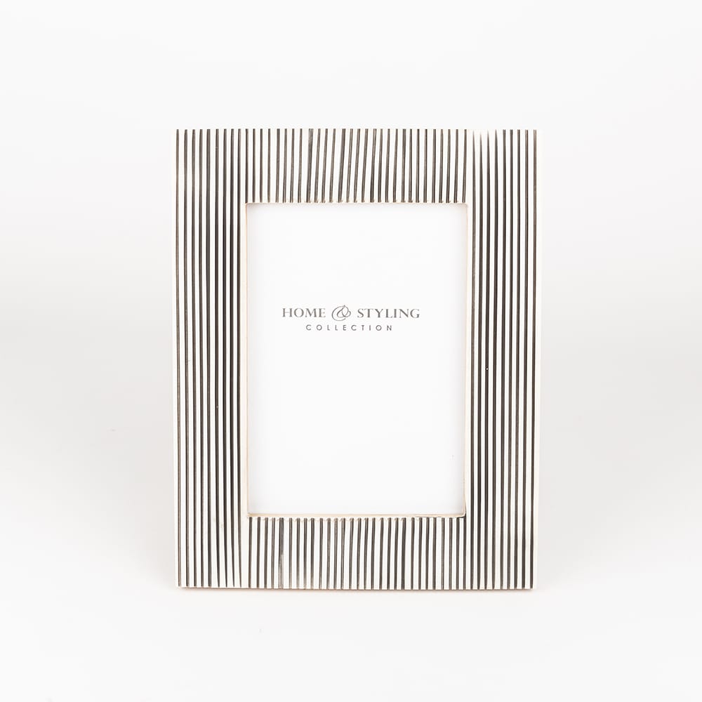 Marco de fotos de madera 2 colores 24x19cm