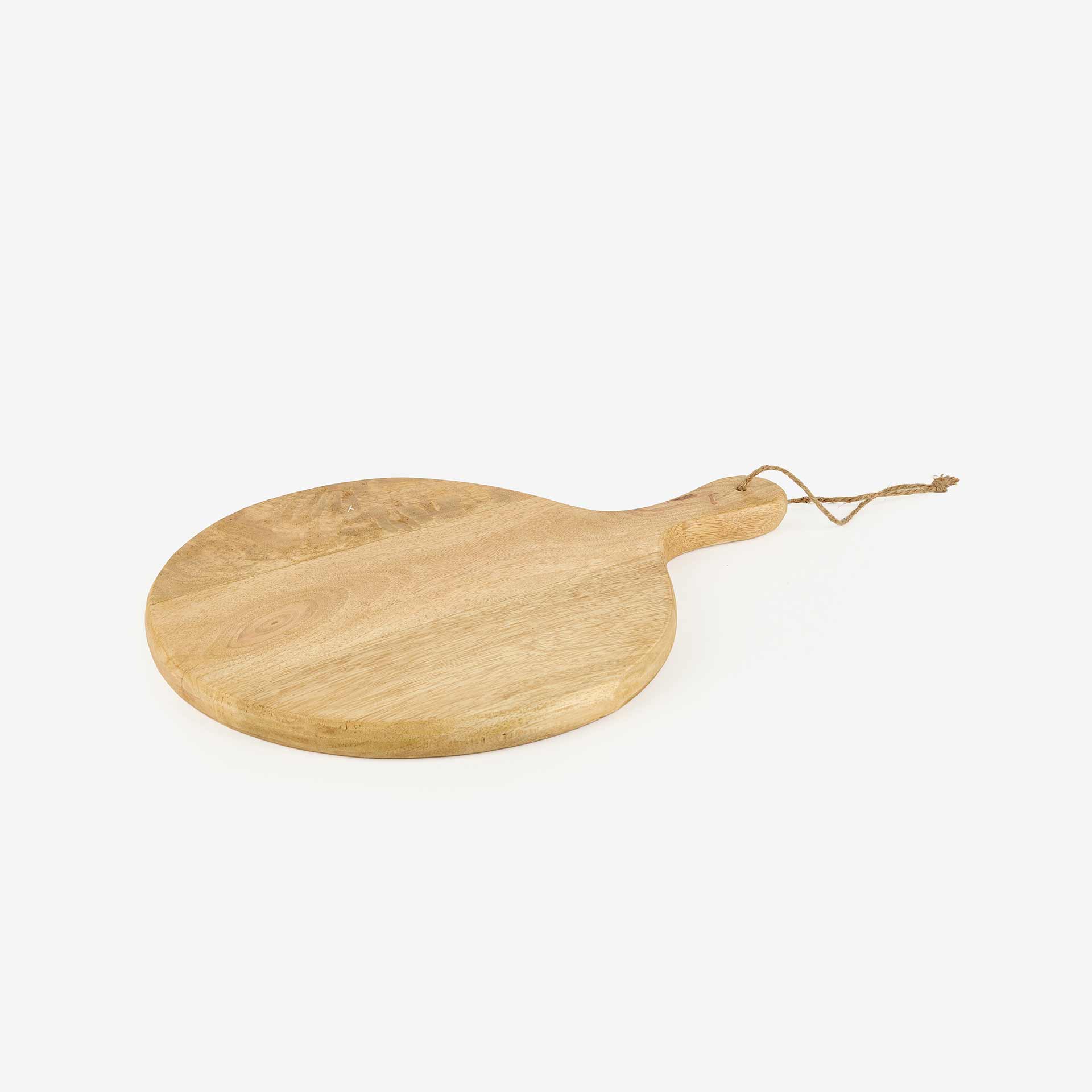 Tabla de cortar de madera mango Ø50cm