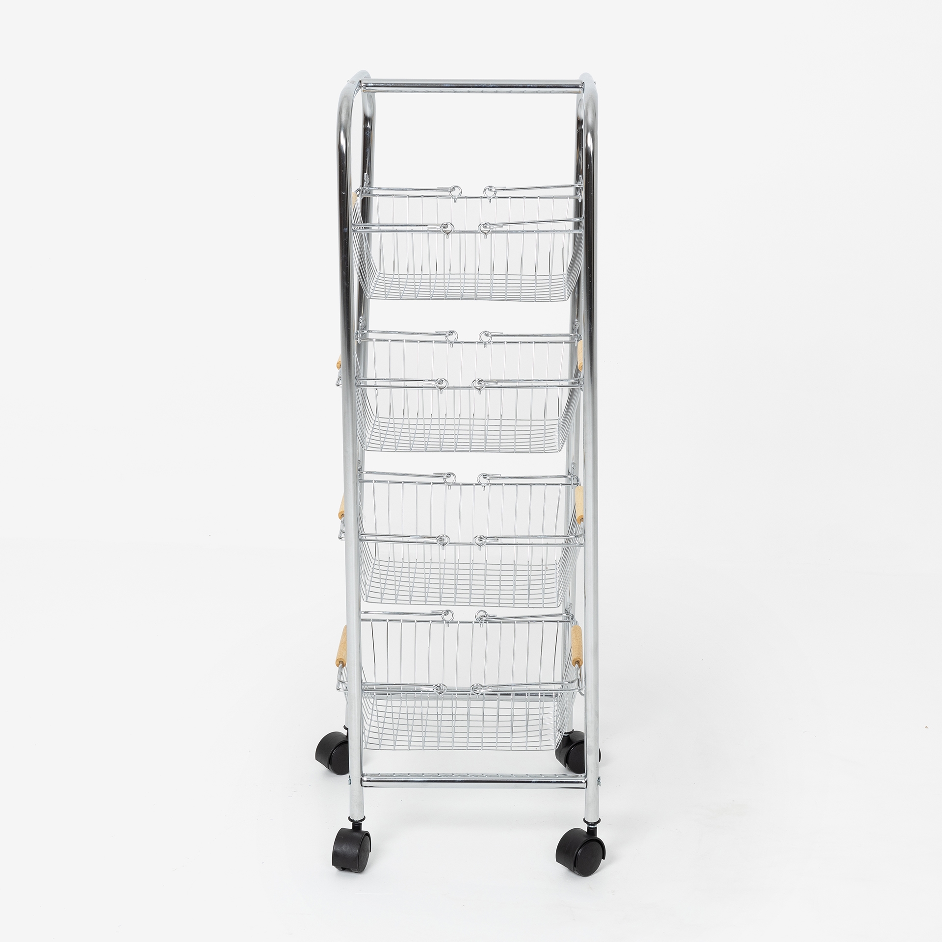 Carro de cocina de acero inoxidable Ammon 28x27x87cm