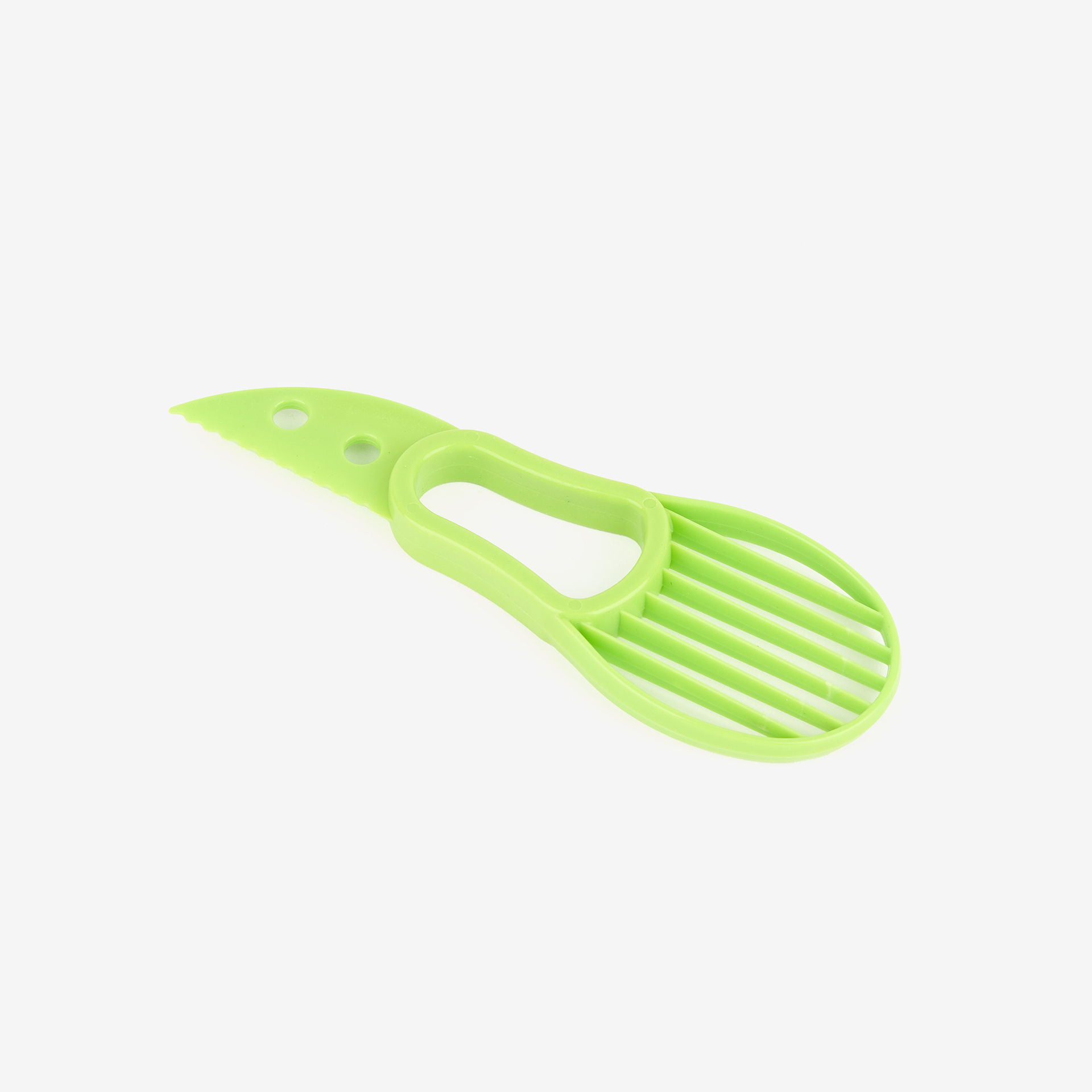 Pelador de aguacate verde 18cm