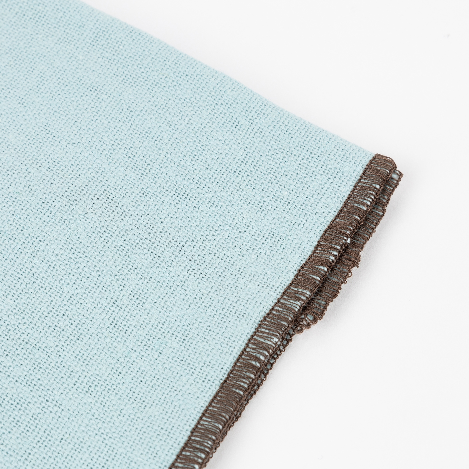 Set de 2 servilletas lino turquesa 45x45cm