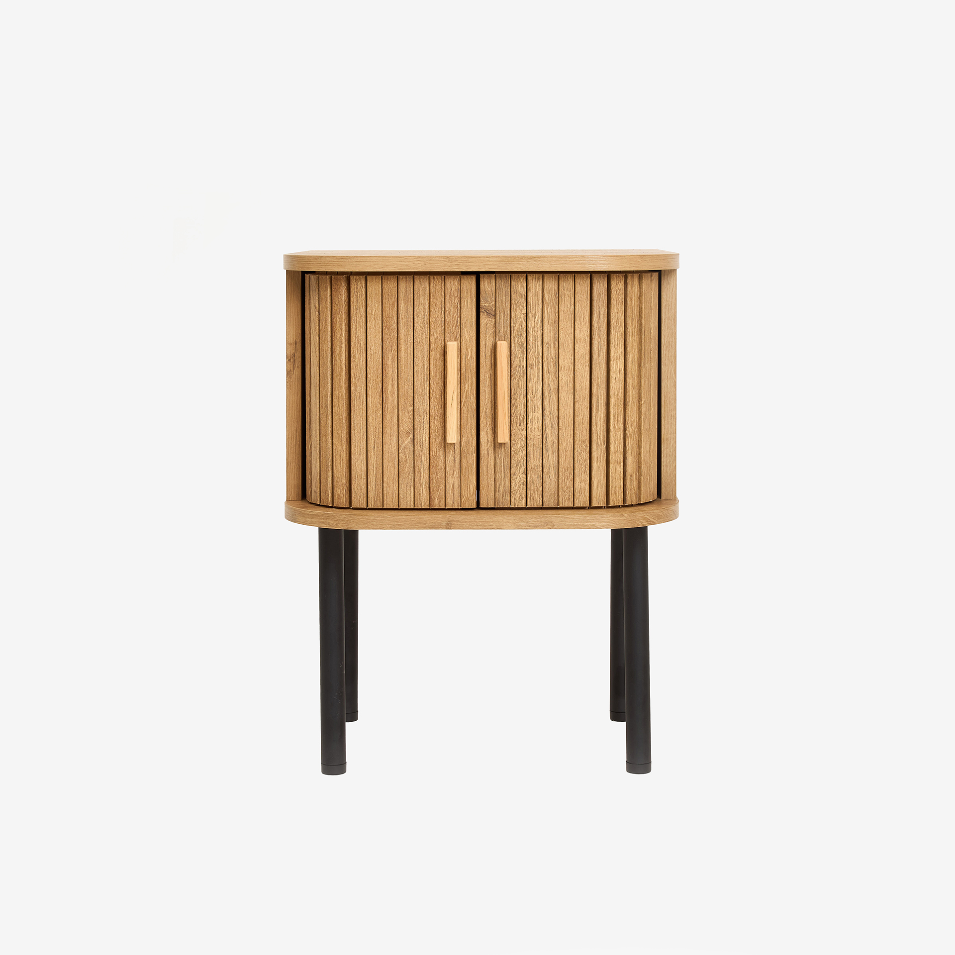 Mesa de noche de madera MDF Valote 40x40x53cm