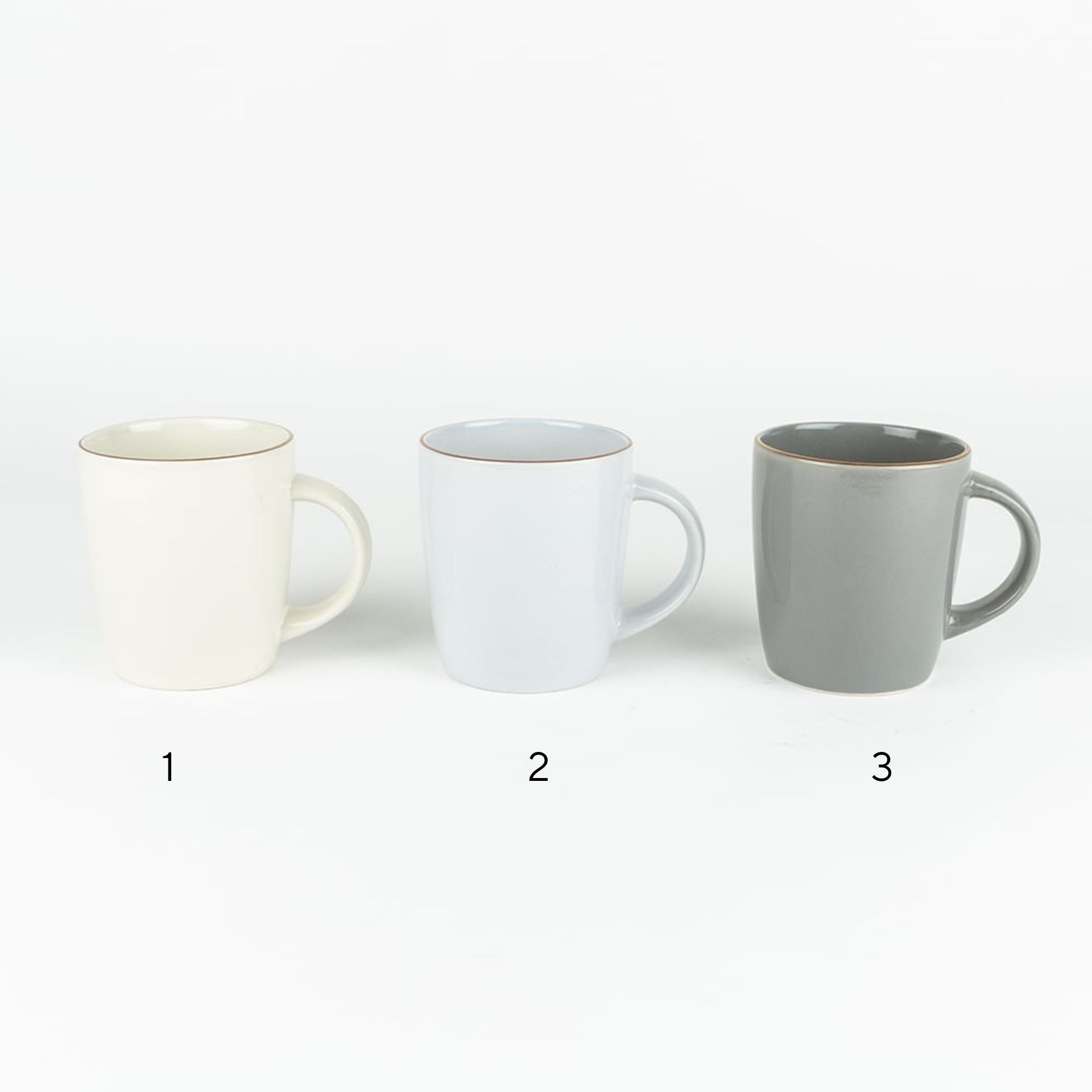 Mug de porcelana Helge 35cl en varios colores