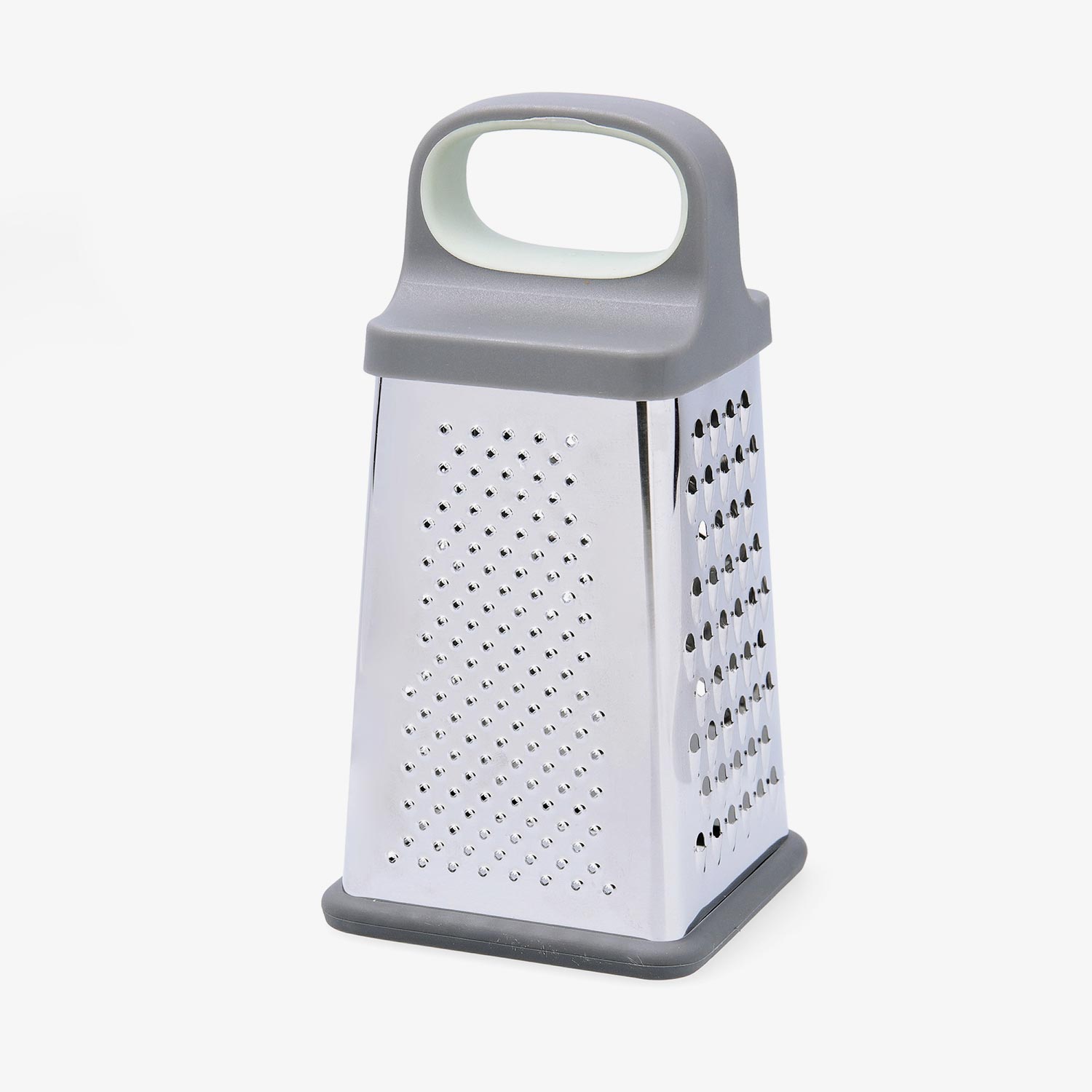 Rallador de 4 caras de acero in&oacute;xidable 20cm