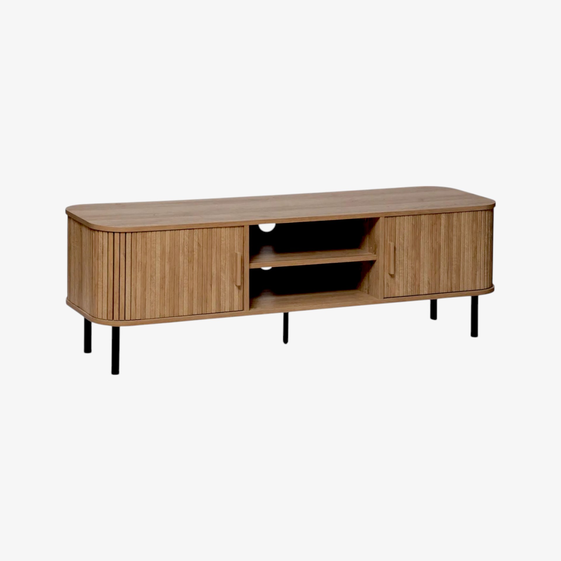 Mueble de TV de madera DM Valote 140x40x46cm