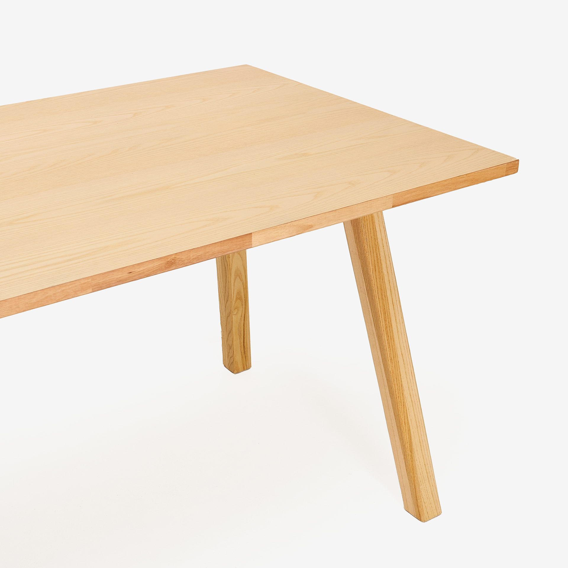 Mesa de comedor de madera de olmo Essen 140x80x75cm