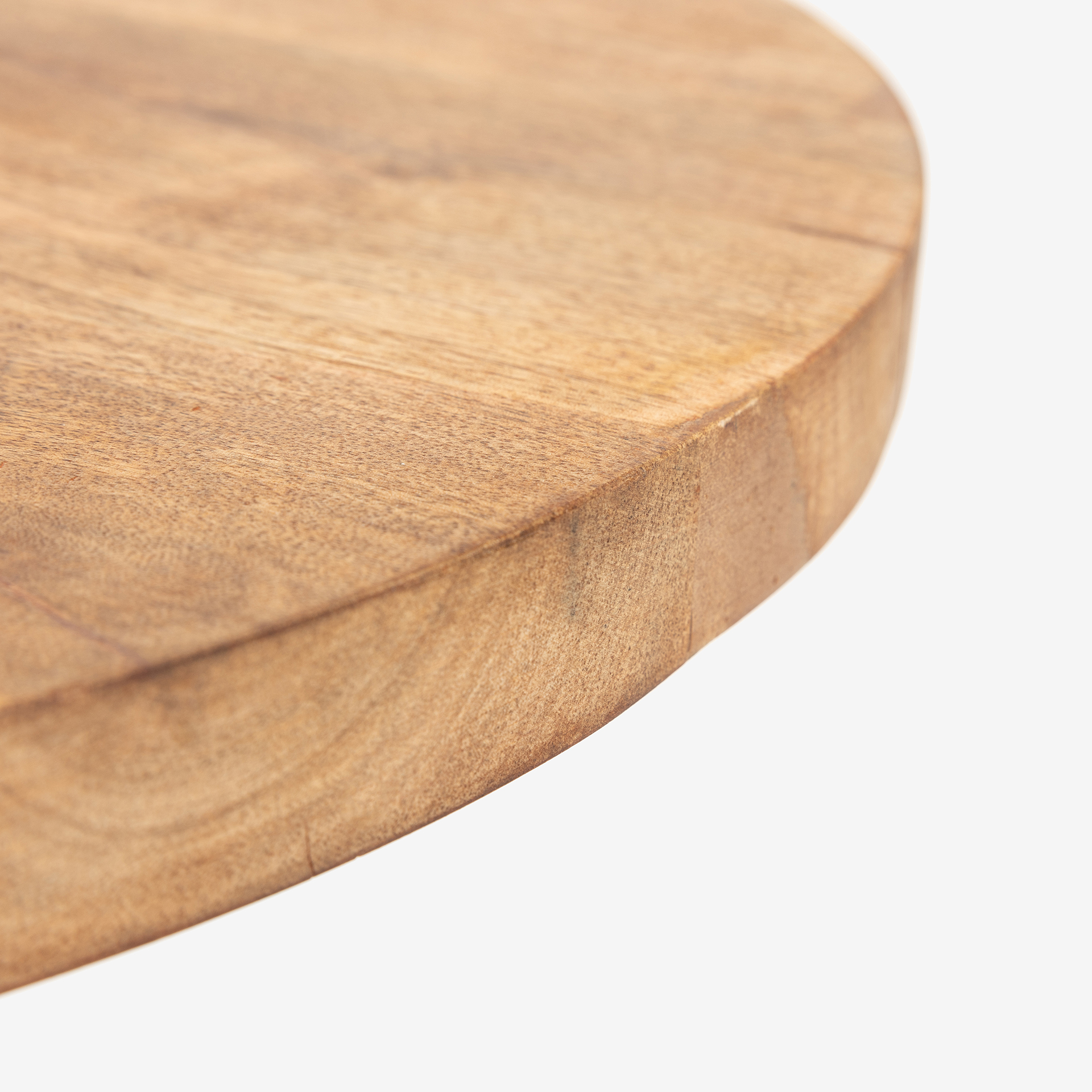 Mesa auxiliar de madera de mango Pisa Ø50x60cm Clau&Chloe