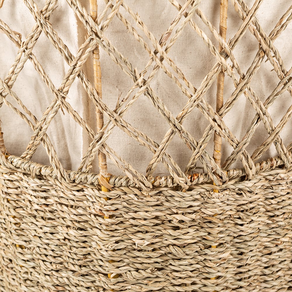Cesta de lavander&iacute;a Seagrass &Oslash;38x52cm