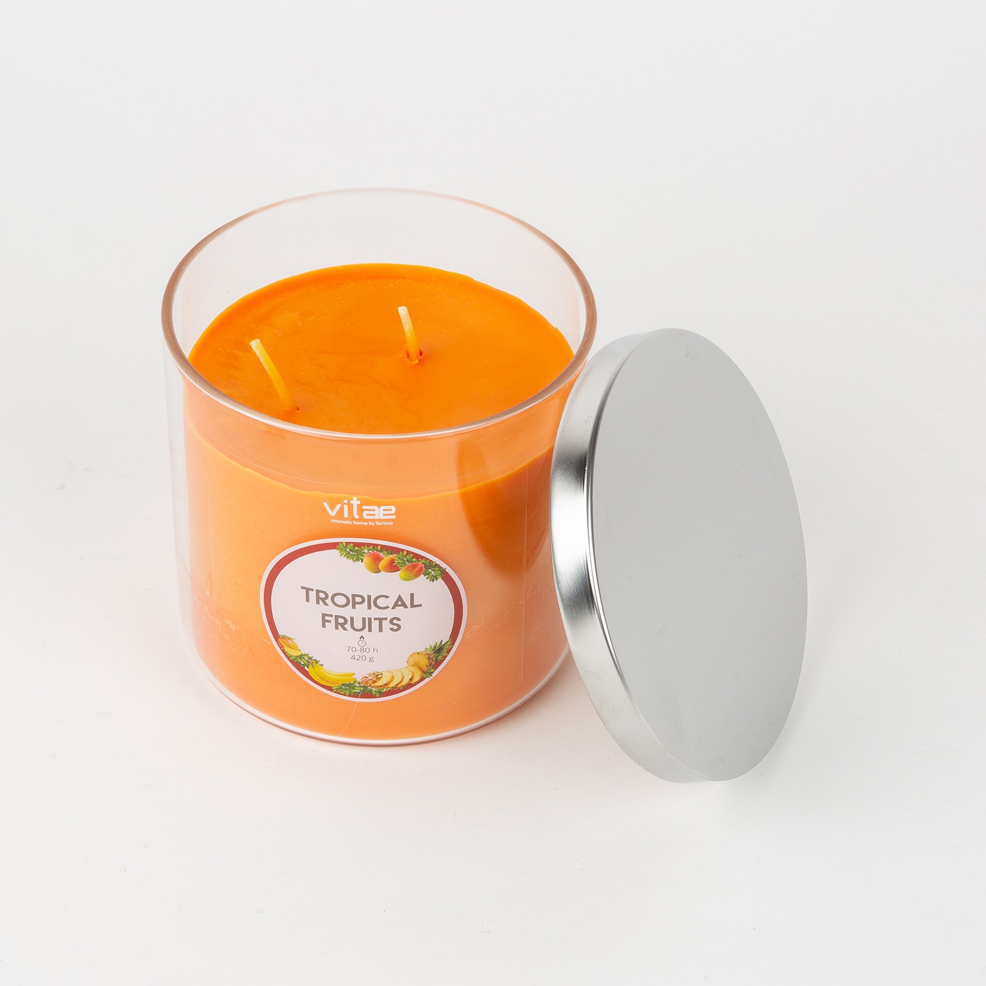 Vela aroma fruta tropical Vitae 420gr