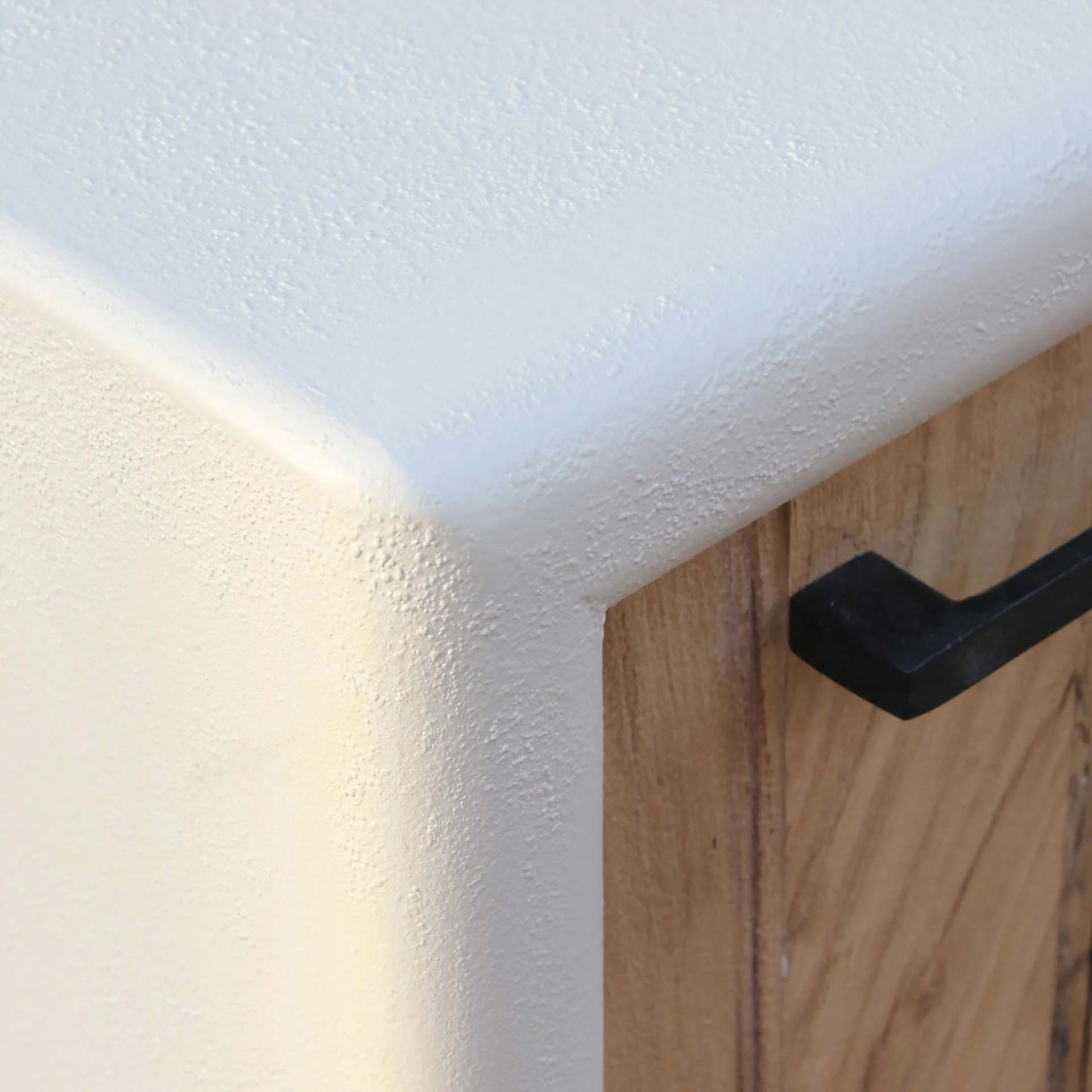 Aparador de microcemento y madera Kurli 160x45x80 Clau&Chloe