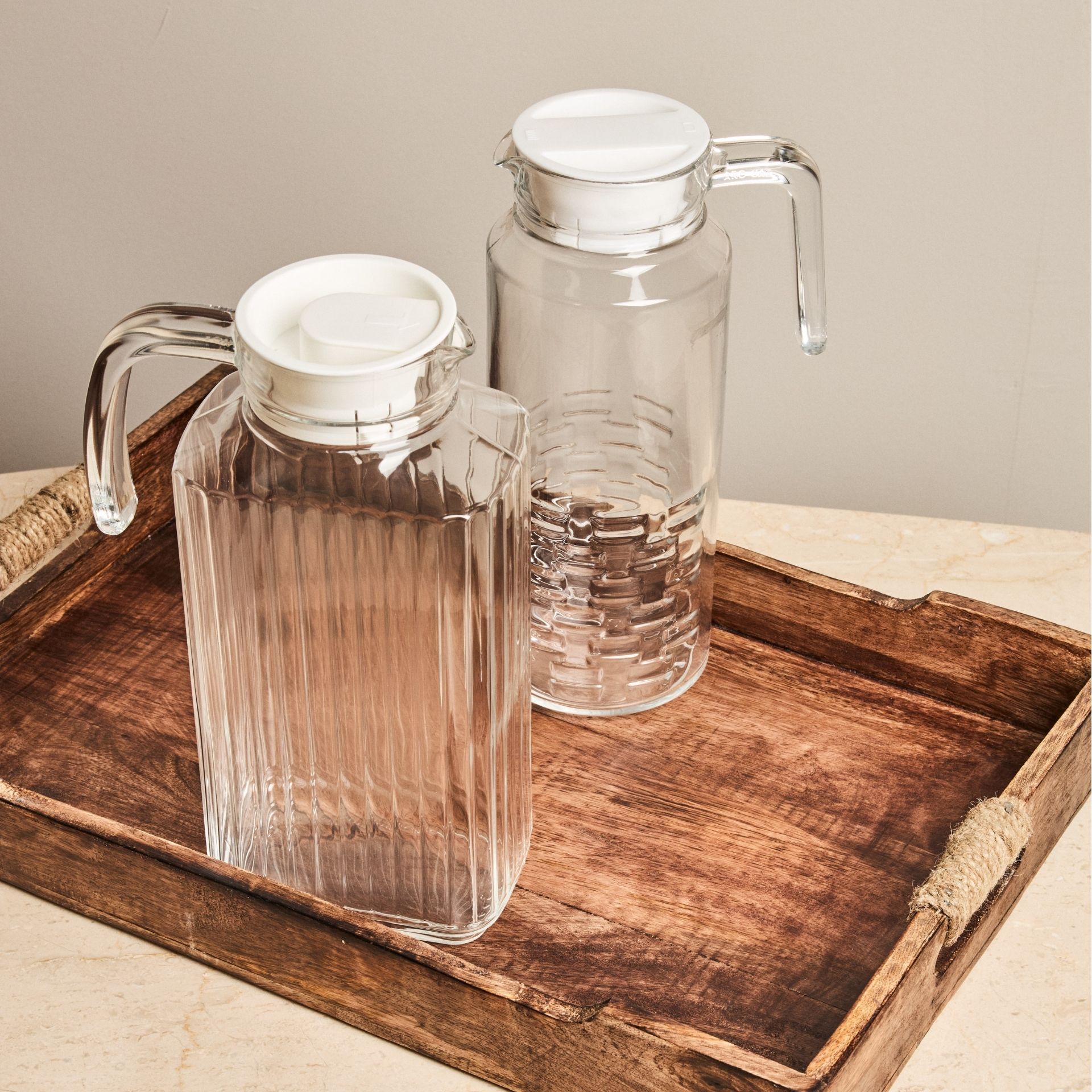 Jarra de agua cristal Quadro 1,7L