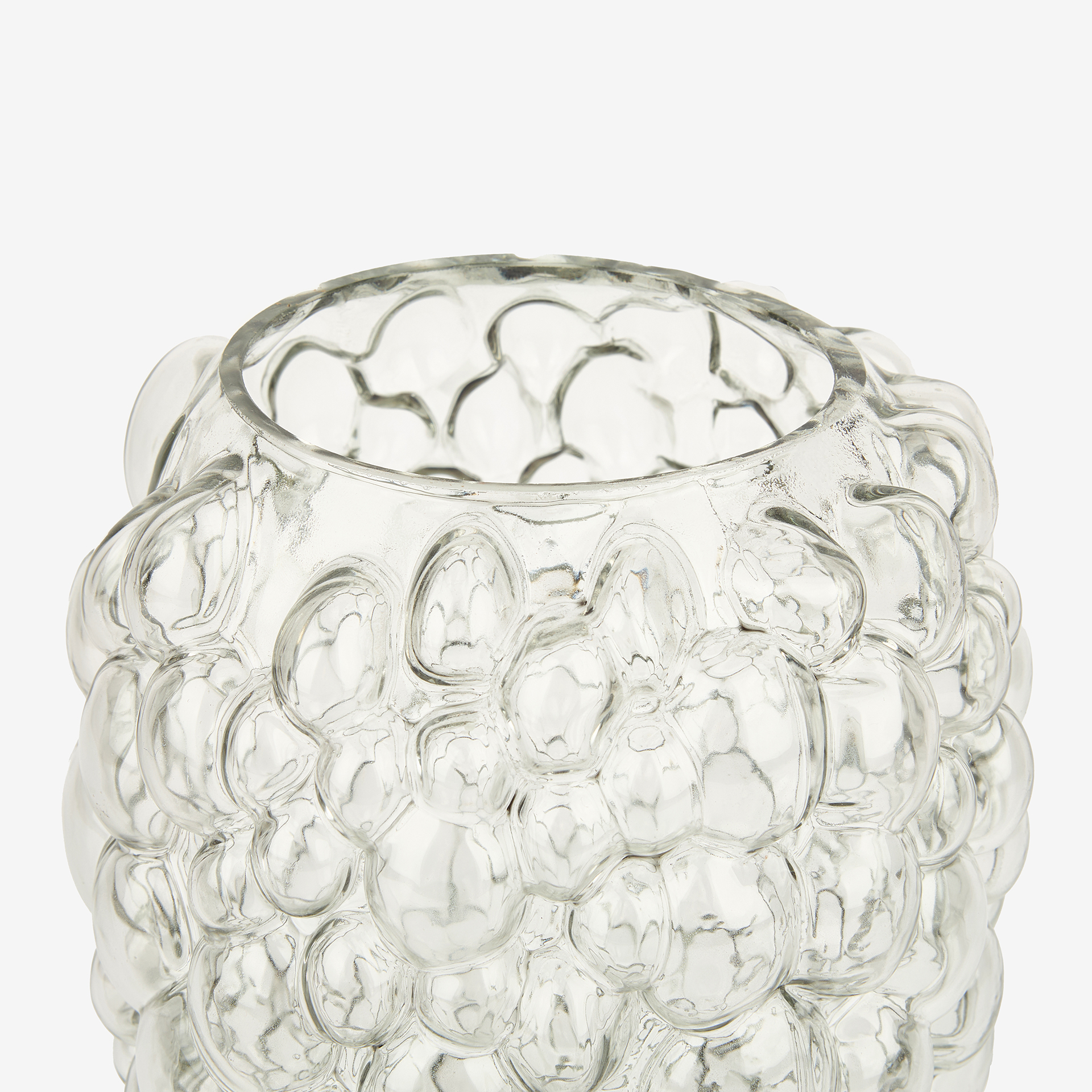 Jarrón de cristal Doria Ø17x24cm