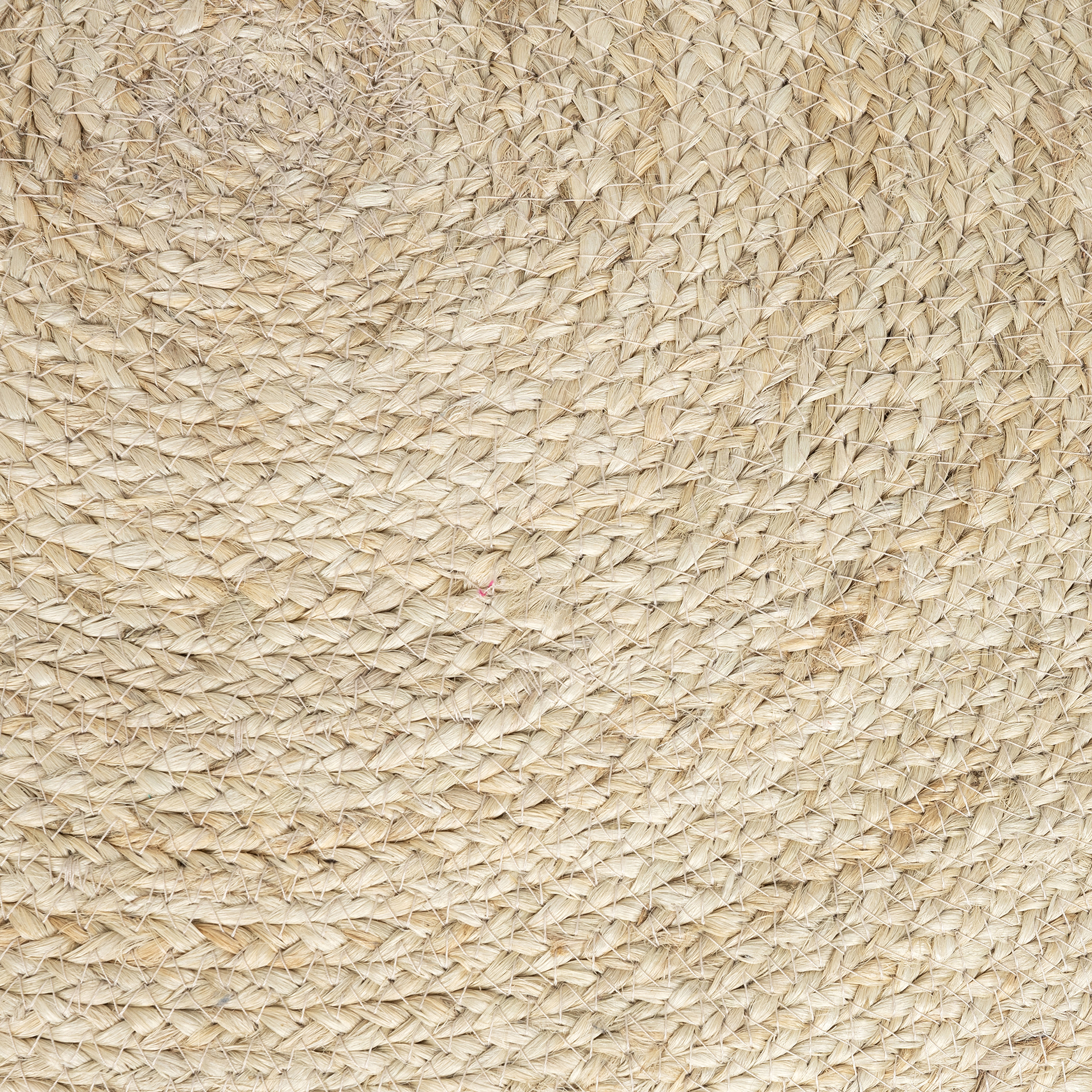 Puf de yute natural Ø60x25cm