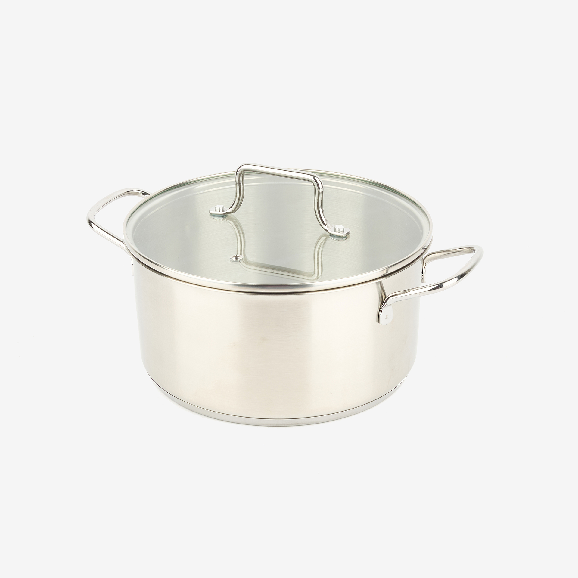 Cacerola de acero inoxidable con tapa Birta &Oslash;22cm - 3,85L