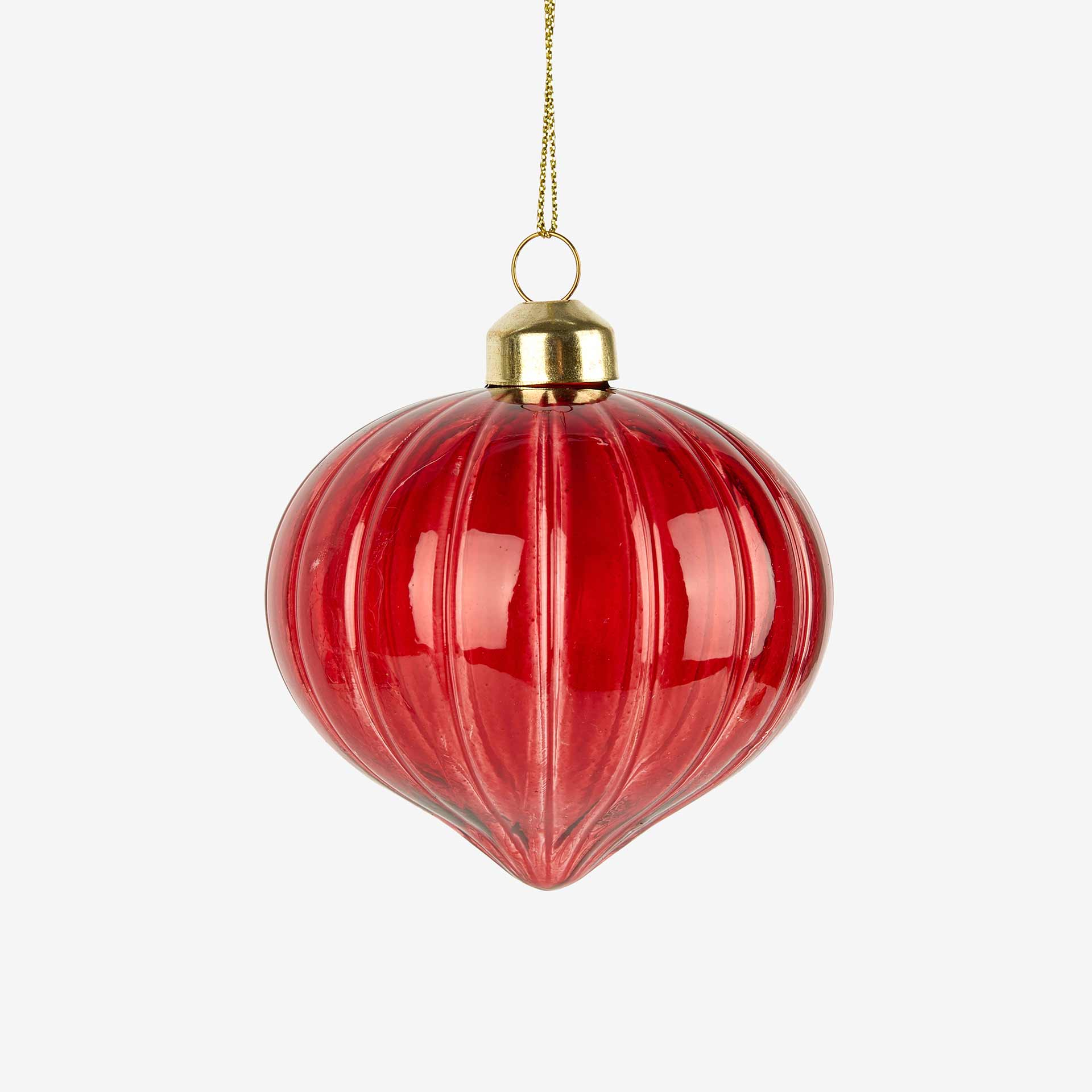 Set de 12 bolas de cristal Onion &Oslash;8cm