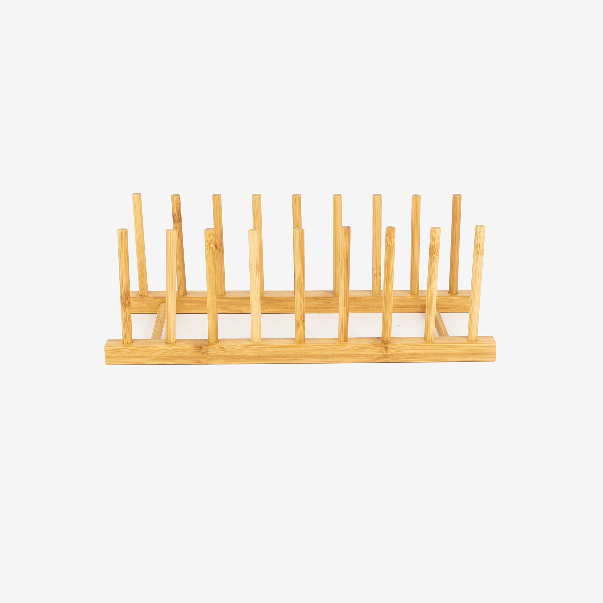 Soporte para platos de madera 34x12cm