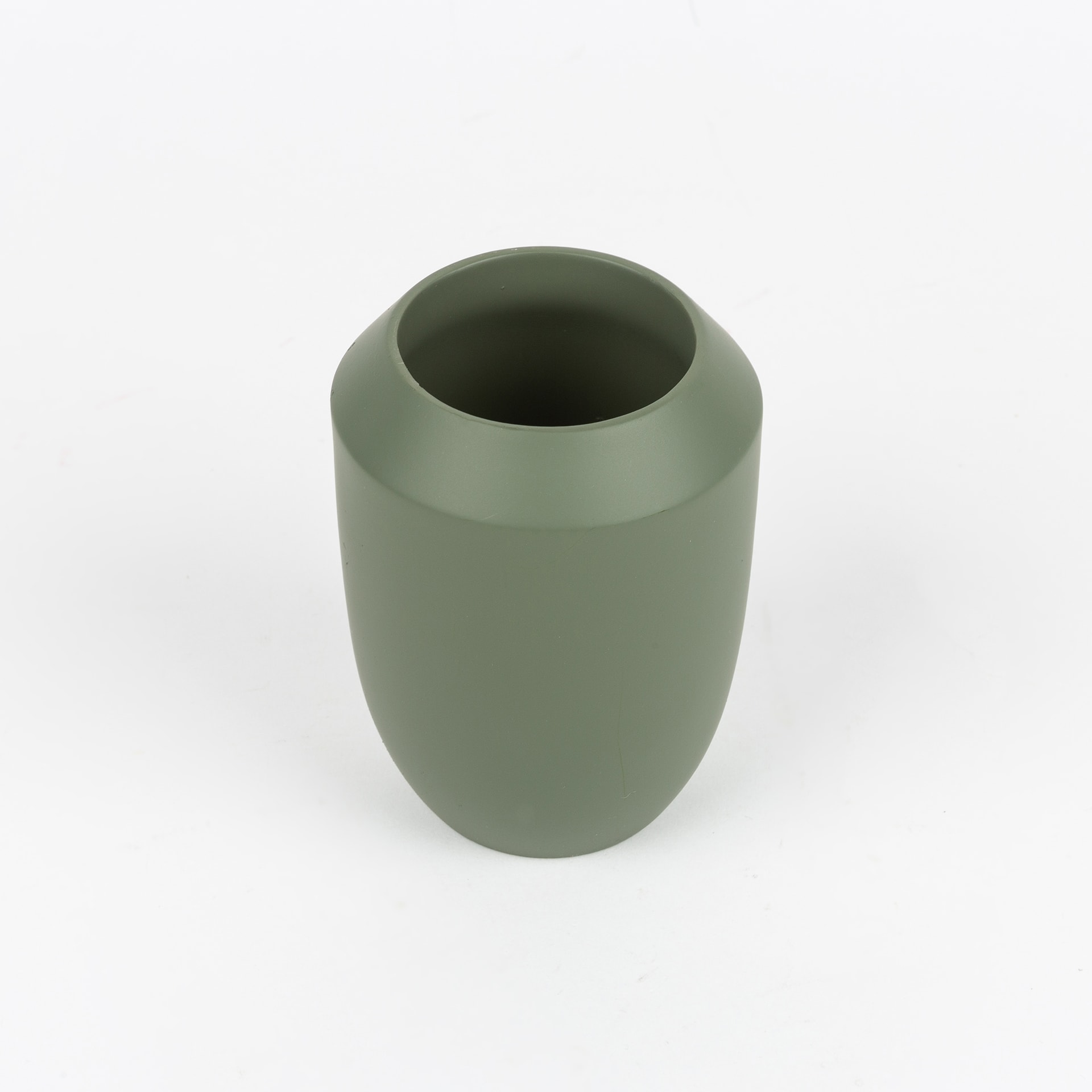 Portacepillos verde Gron Ø8x15cm