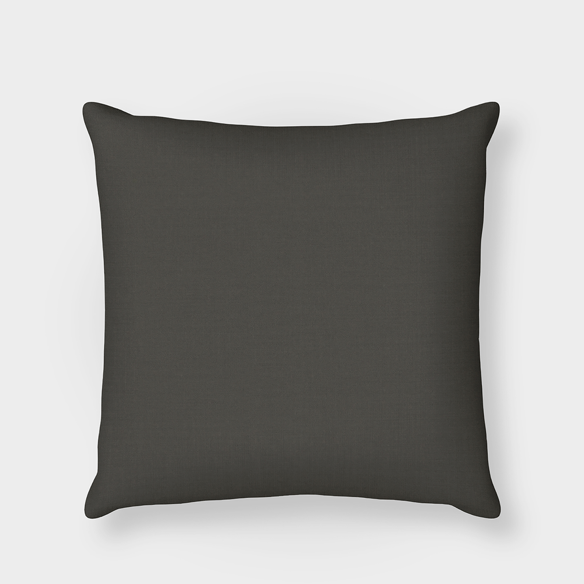 Funda de coj&iacute;n de lino gris antracita 45x45cm Claudia&Chloe