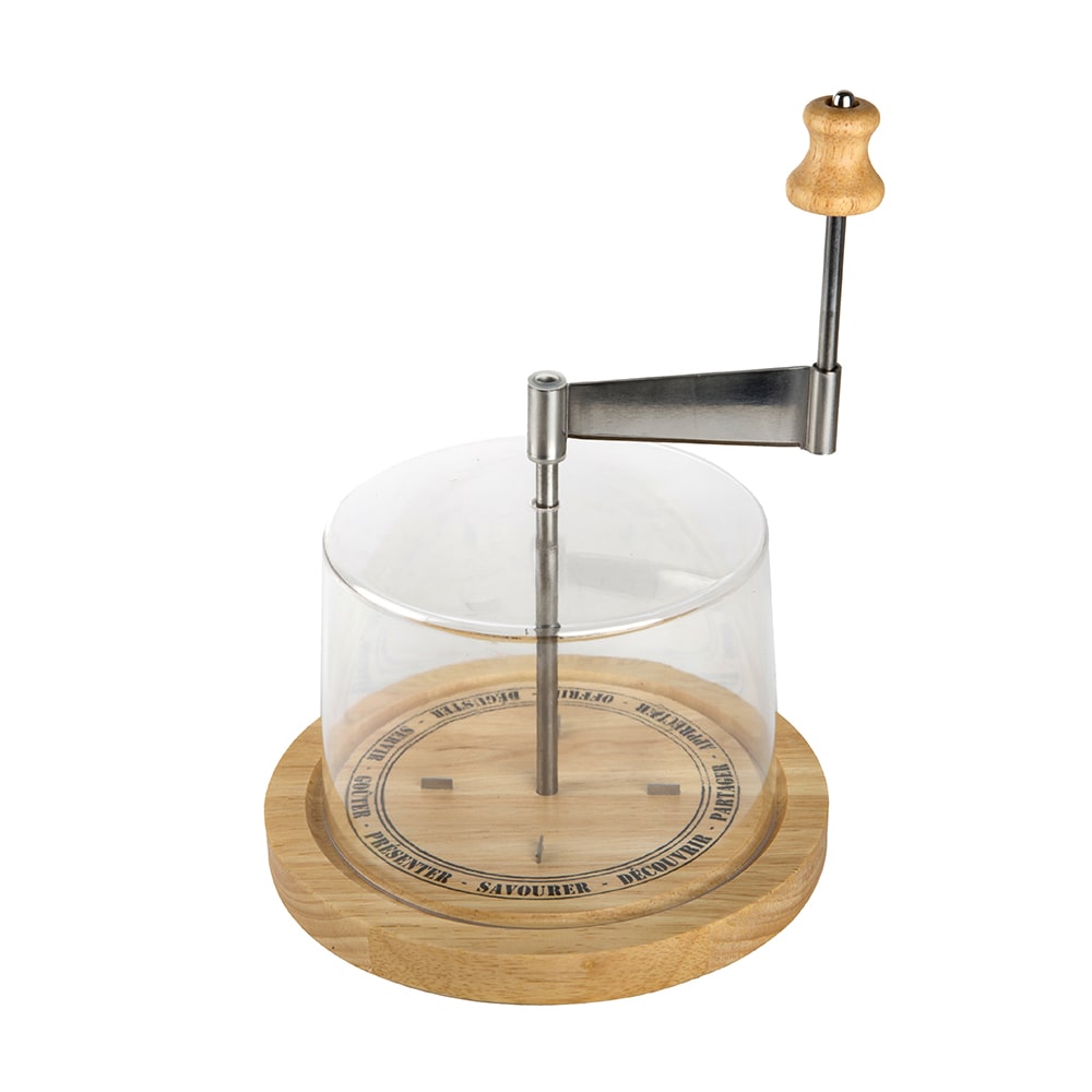 Cortador de queso rotativo con tapa Tete de Moine &Oslash;18,5x25cm