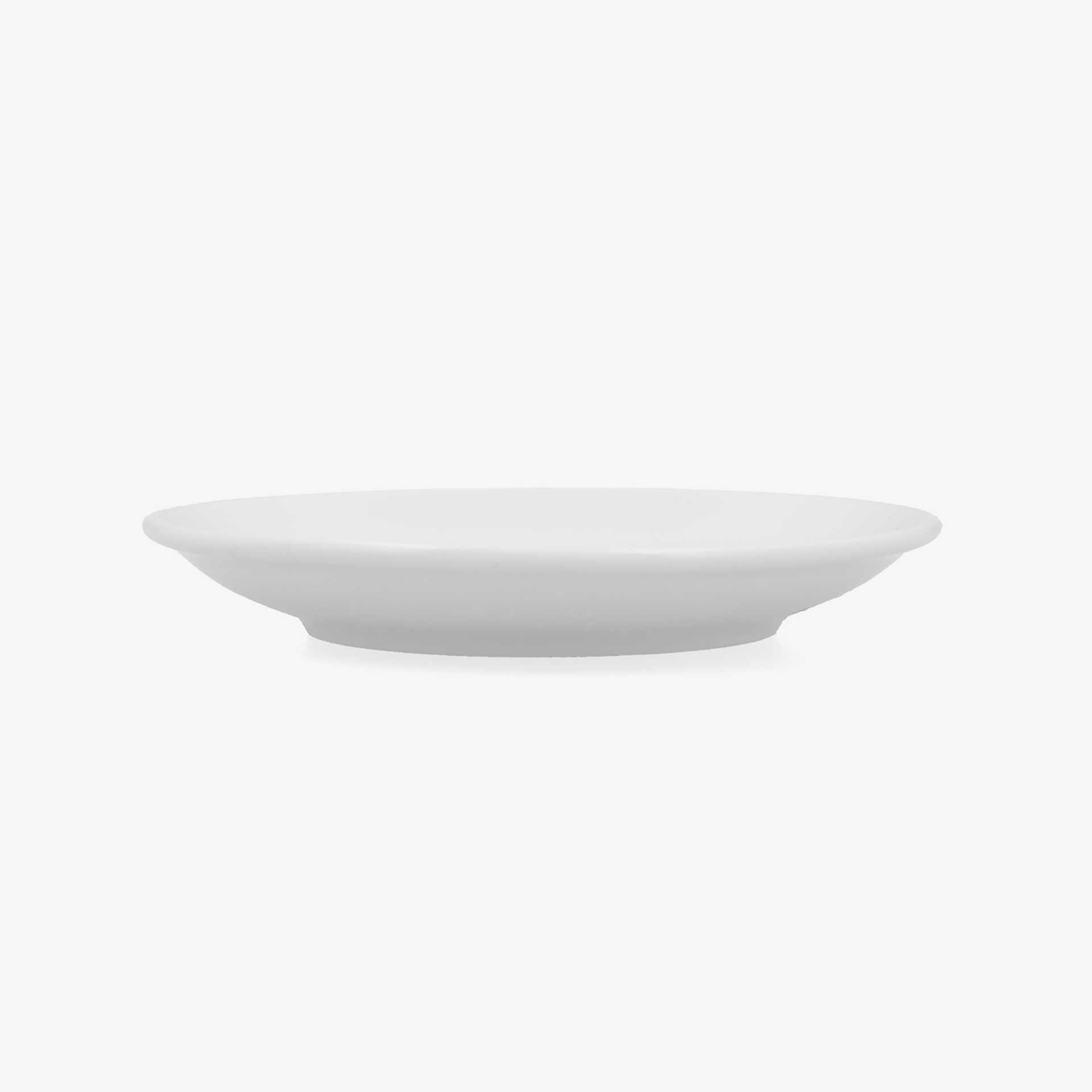Plato para taza de t&eacute; blanco de porcelana Cantina &Oslash;15cm