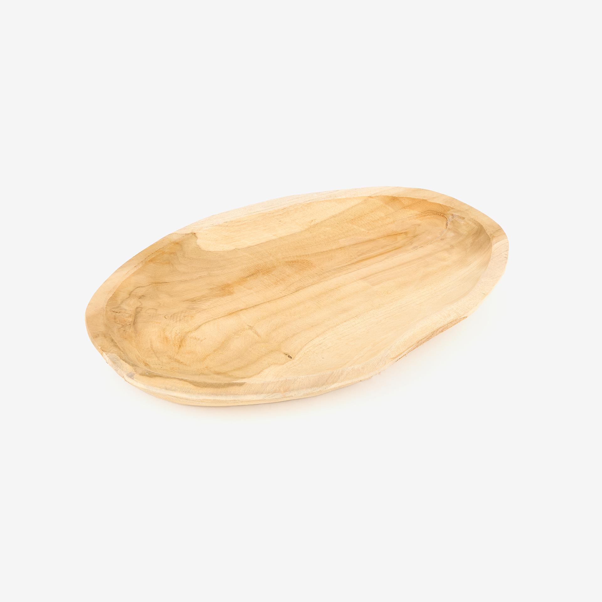 Centro de mesa de madera teca &Oslash;35cm