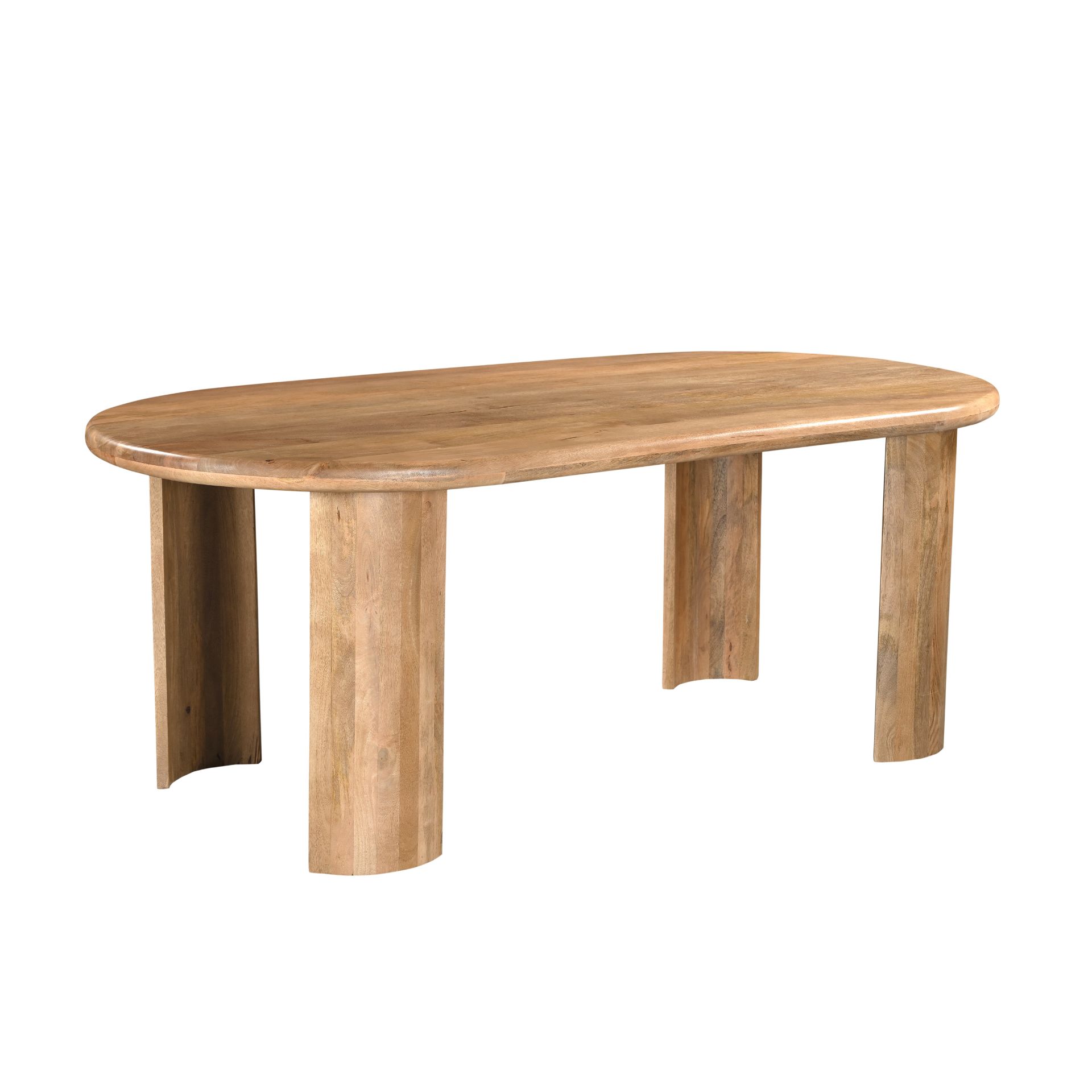 Mesa de comedor de madera de mango Amberes 200x100x76cm