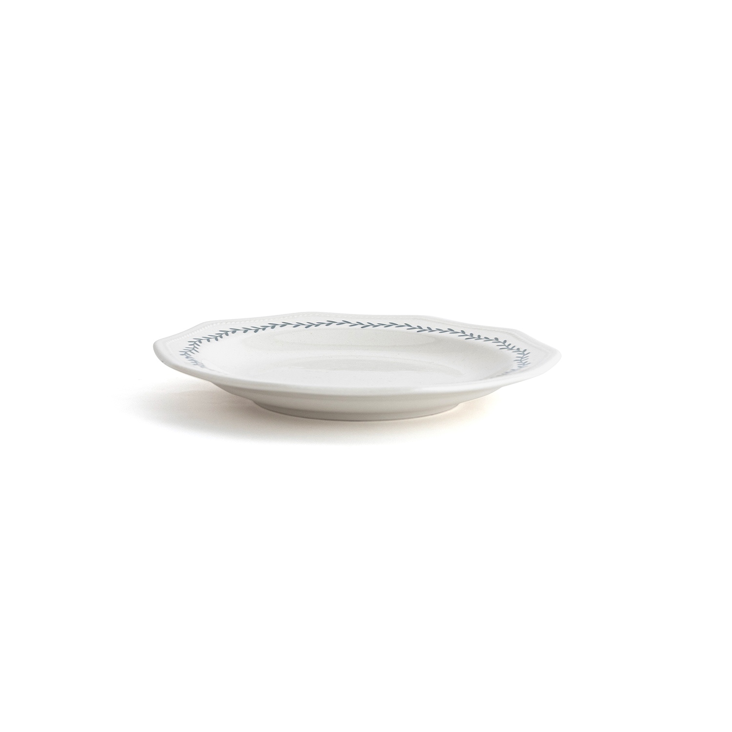Plato de postre blanco de porcelana Evergreen &Oslash;20cm