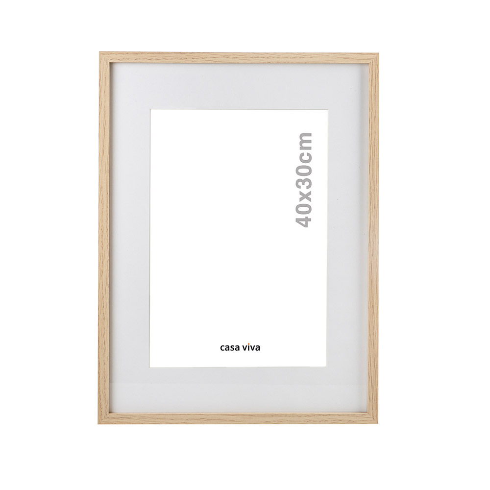 Marco de fotos madera 30x40cm