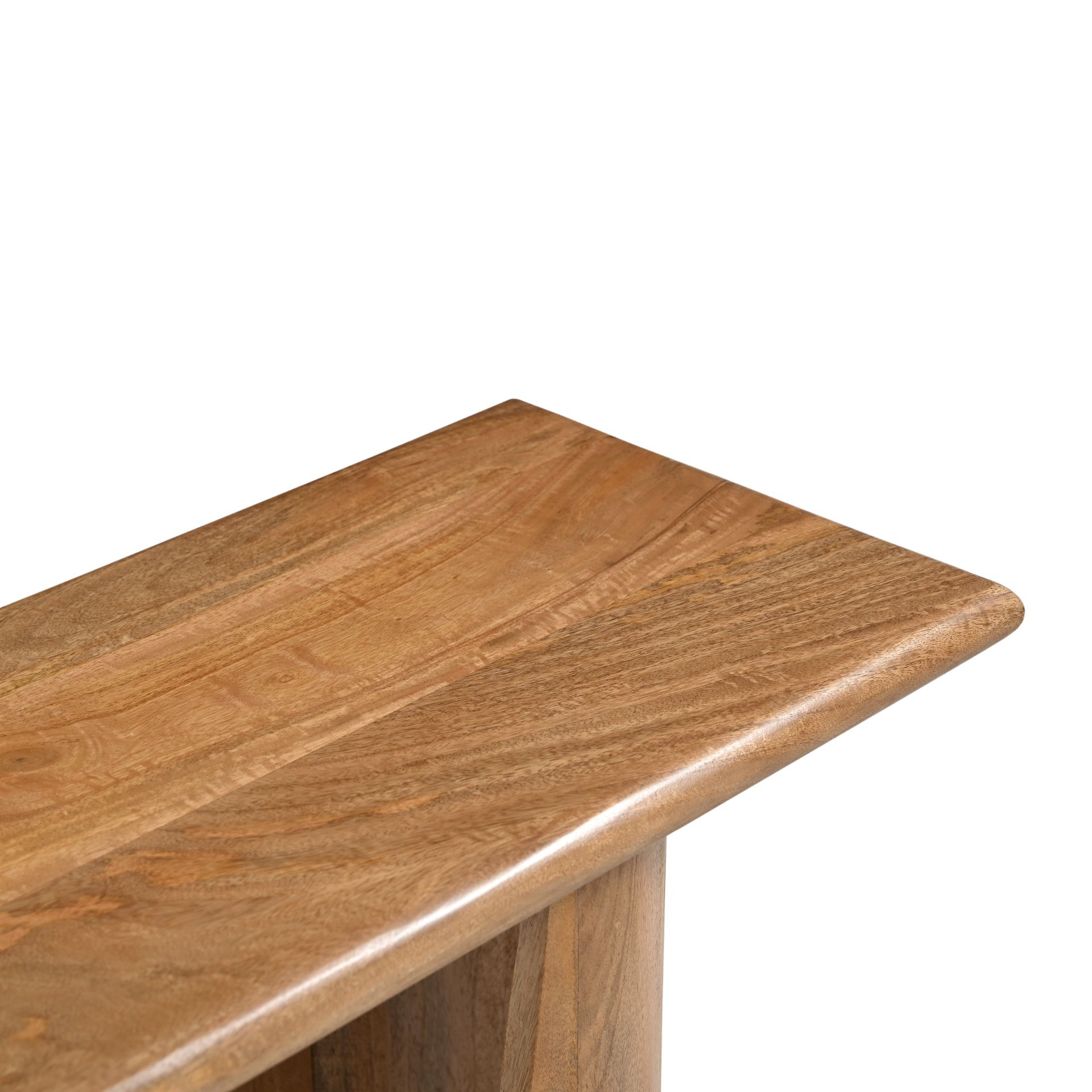 Consola de madera de mango clara Viena 120x36x76cm Clau&Chloe