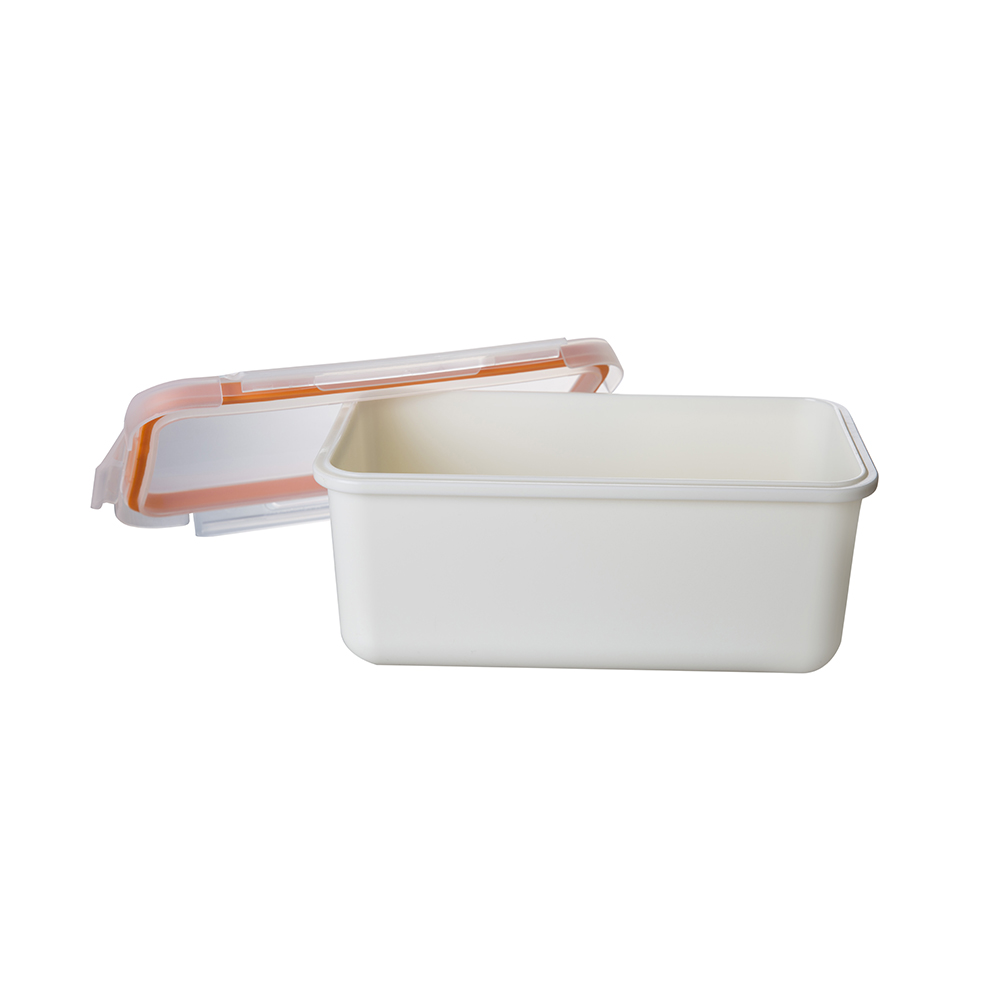 Táper hermético blanco 1L