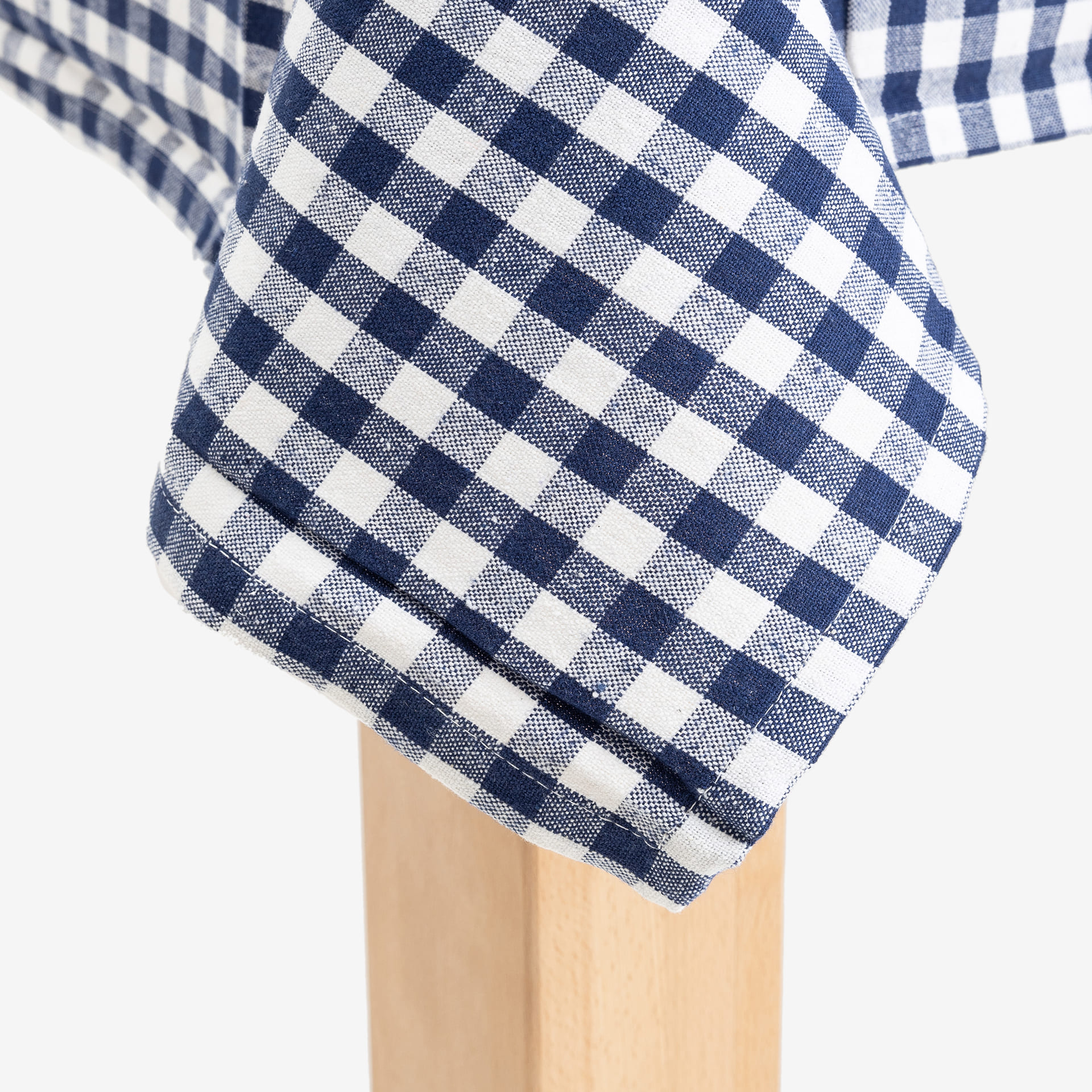 Mantel azul de algodón Vichy 150x200m