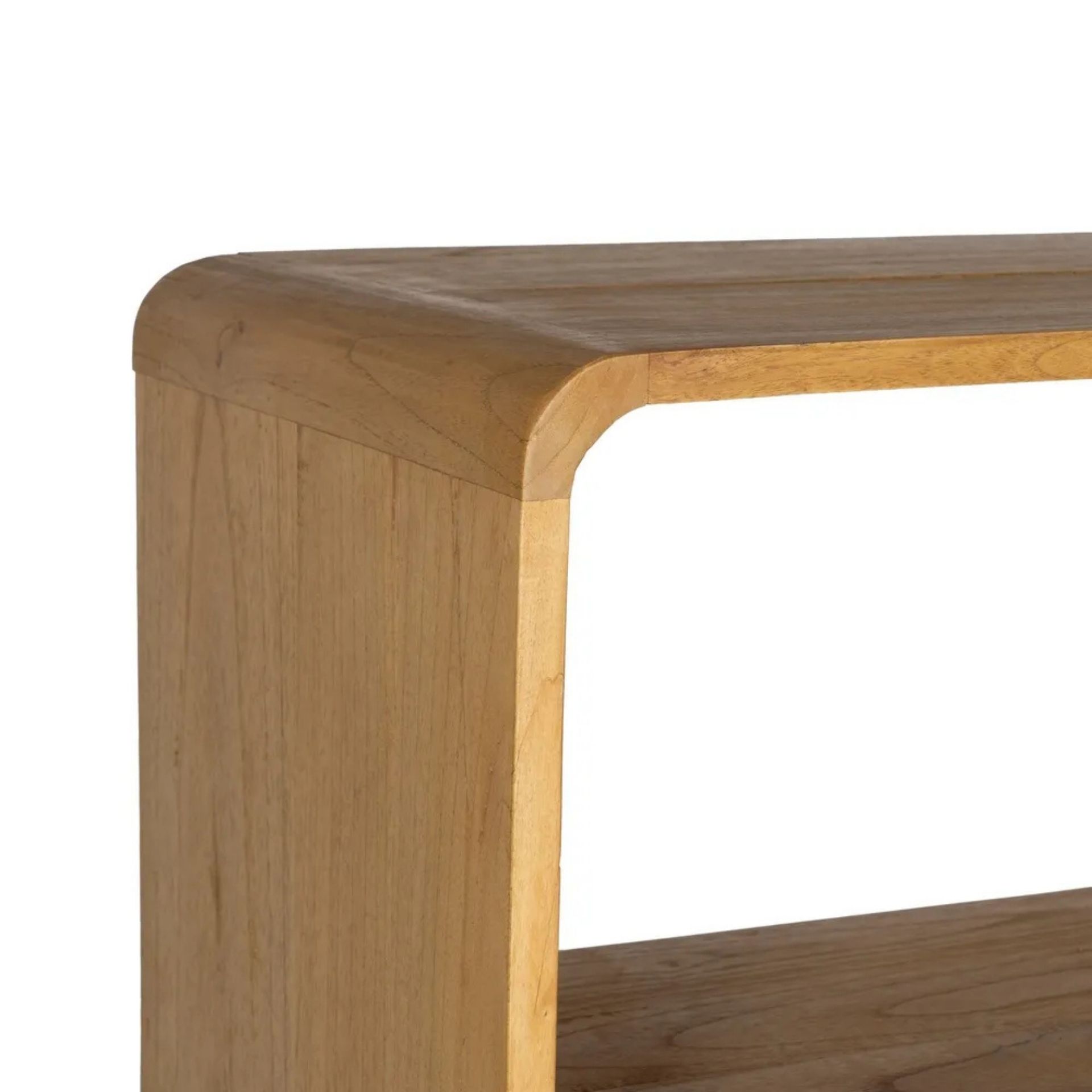 Estanter&iacute;a de madera de mindi 90x40x150cm
