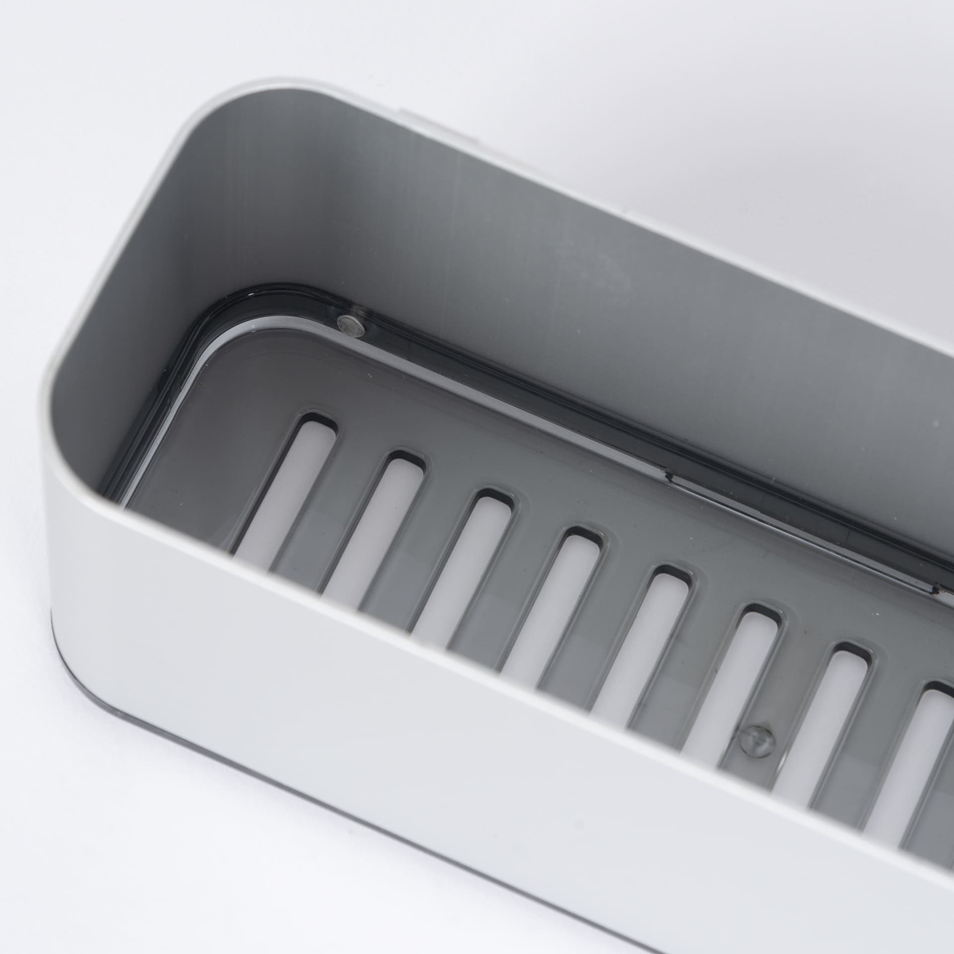 Soporte adhesivo de aluminio 17x6x6cm