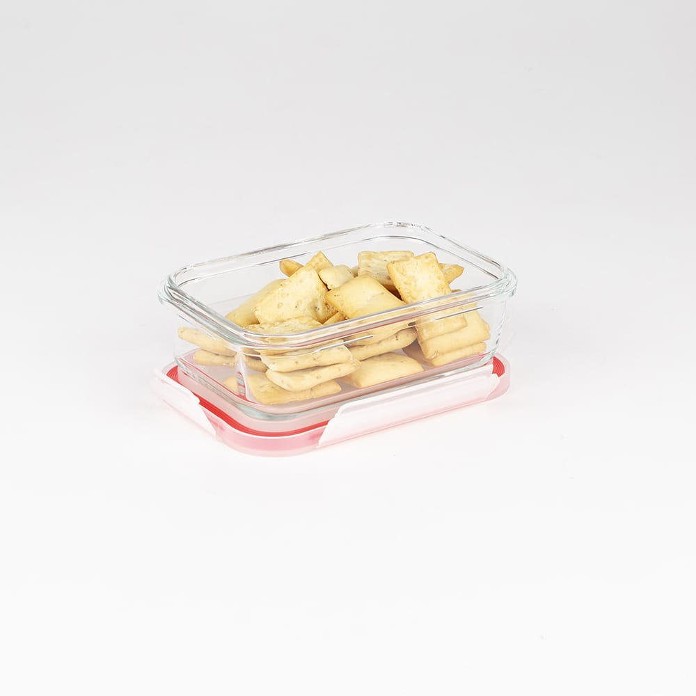 T&aacute;per rectangular Borosilicato 40cl