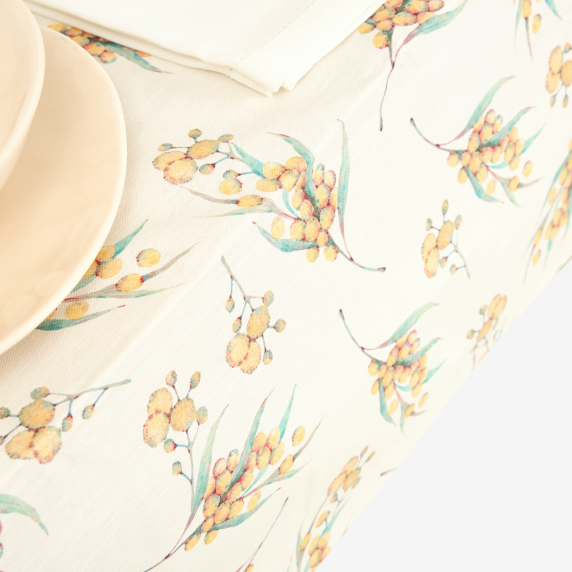 Mantel resinado Racimo 140x140cm