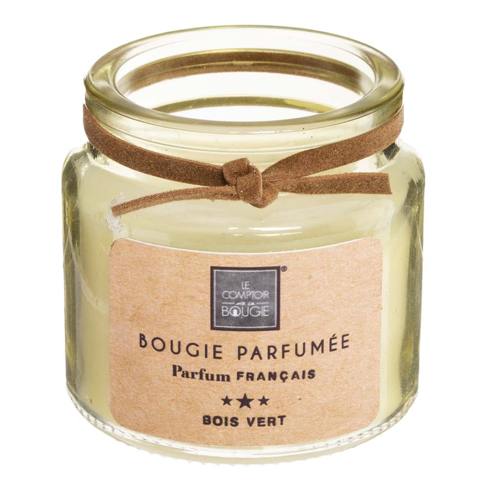 Vela aromática con vaso 6cm en varios modelos