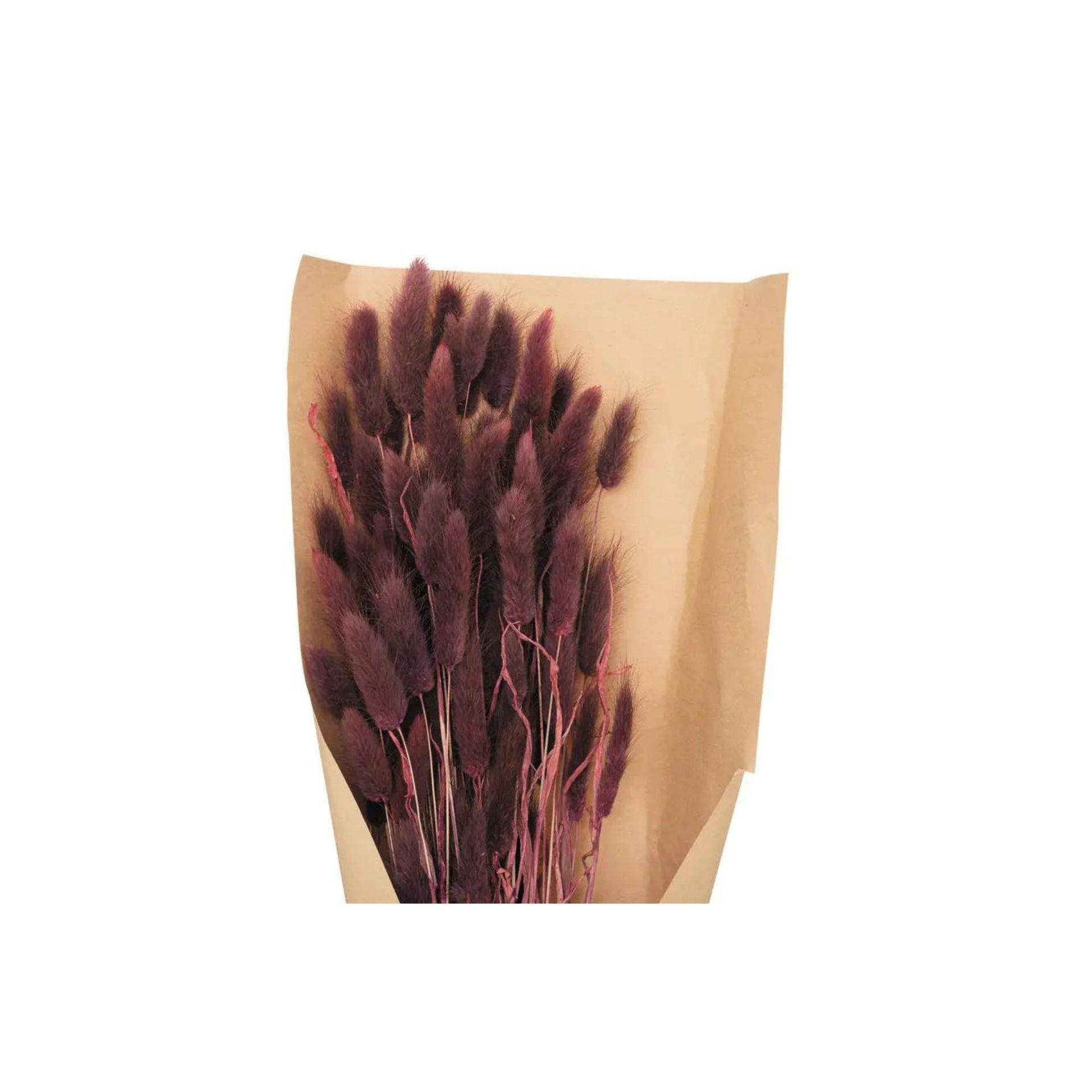 Ramo de flores secas morado 58cm