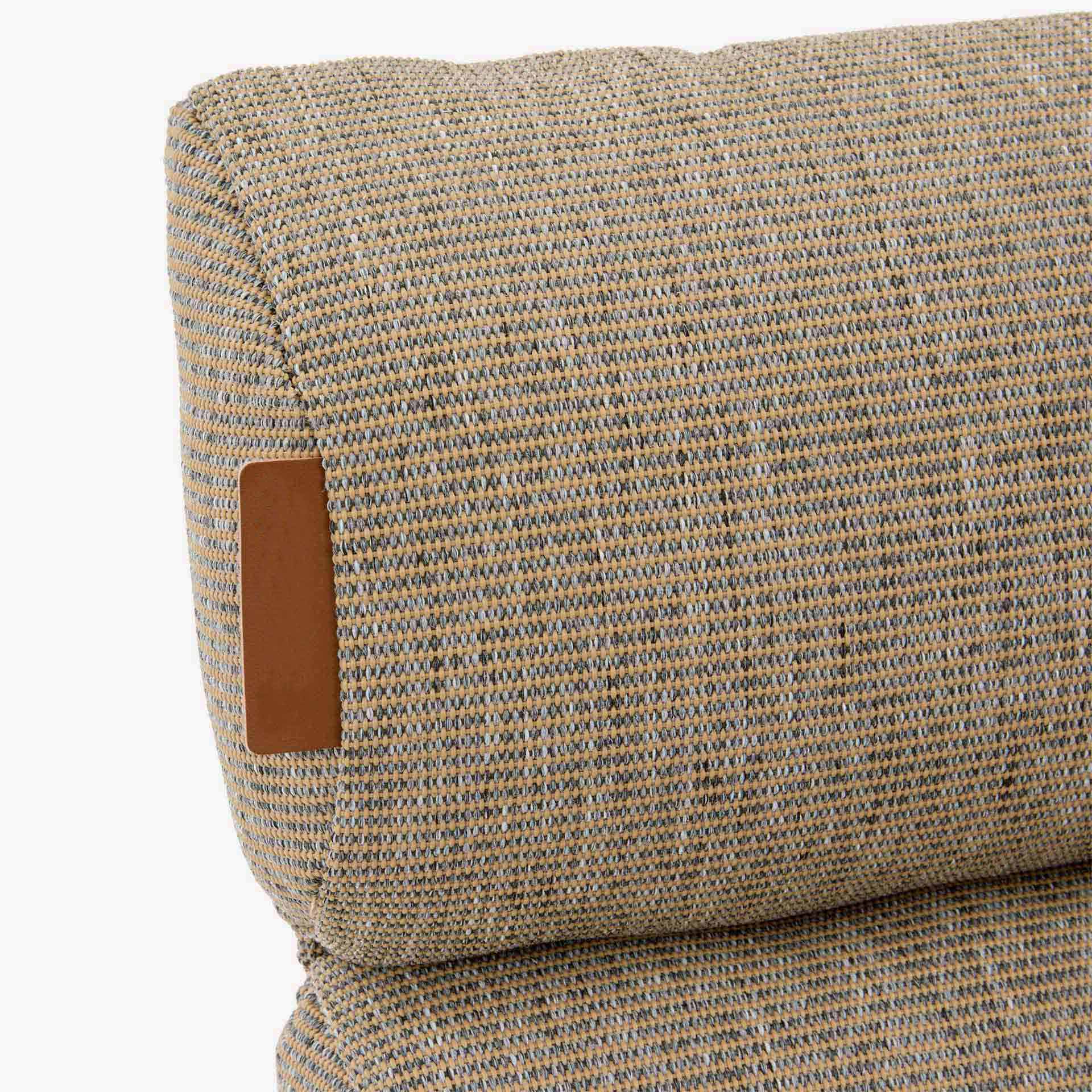 Conjunto de jard&iacute;n para 4 personas de acero caoba Solani