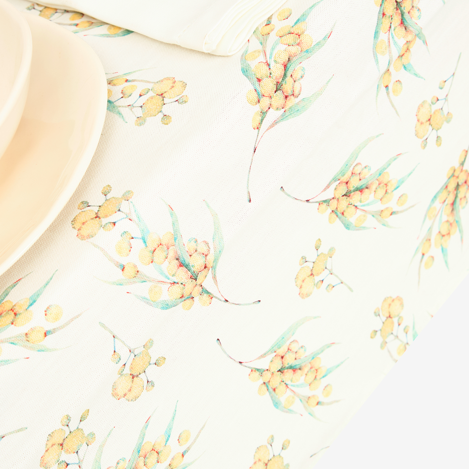 Mantel de algodón Racimo 140x140cm