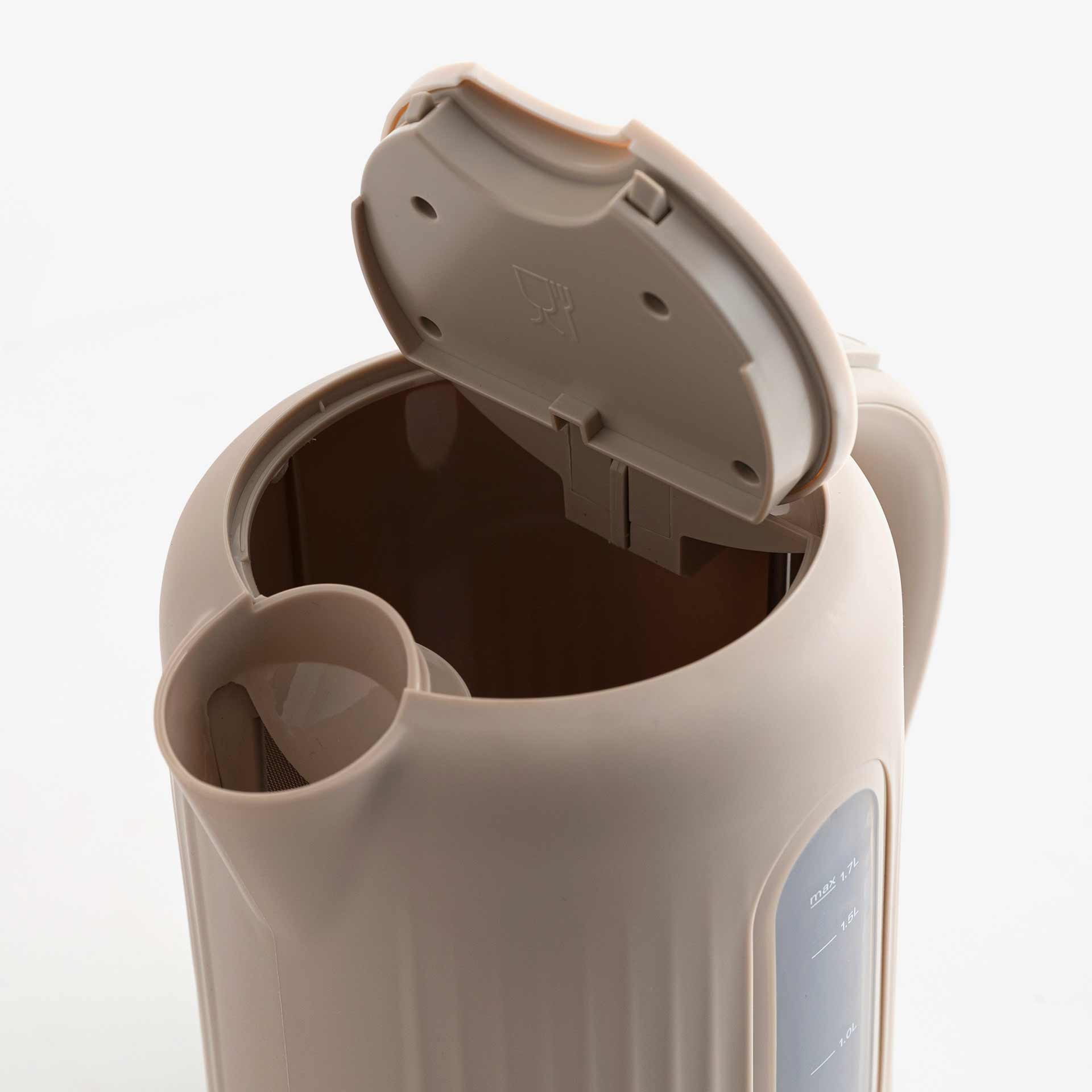 Hervidor inal&aacute;mbrico beige Bruma 1,7L