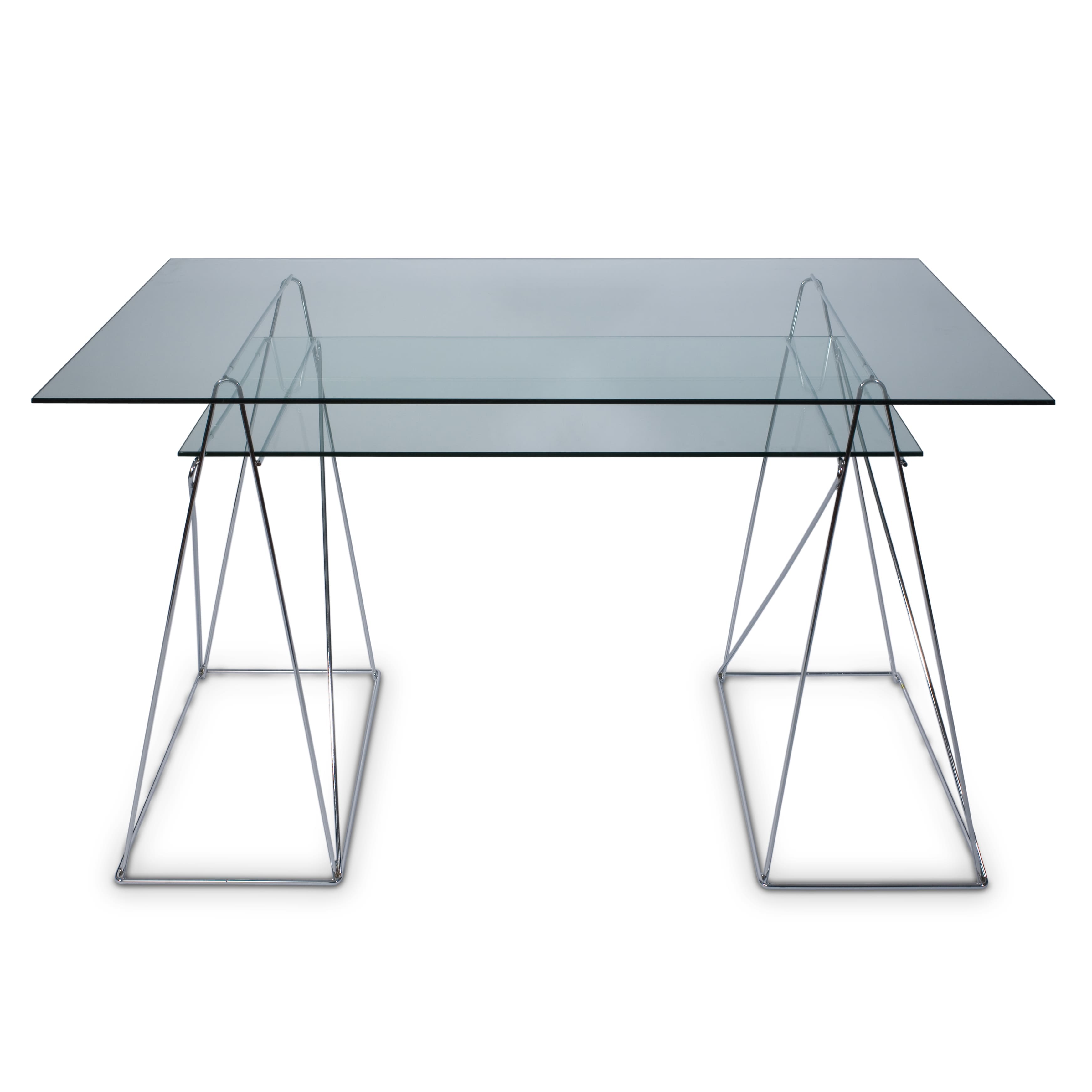 Mesa de escritorio de cristal Office 130x70x72cm