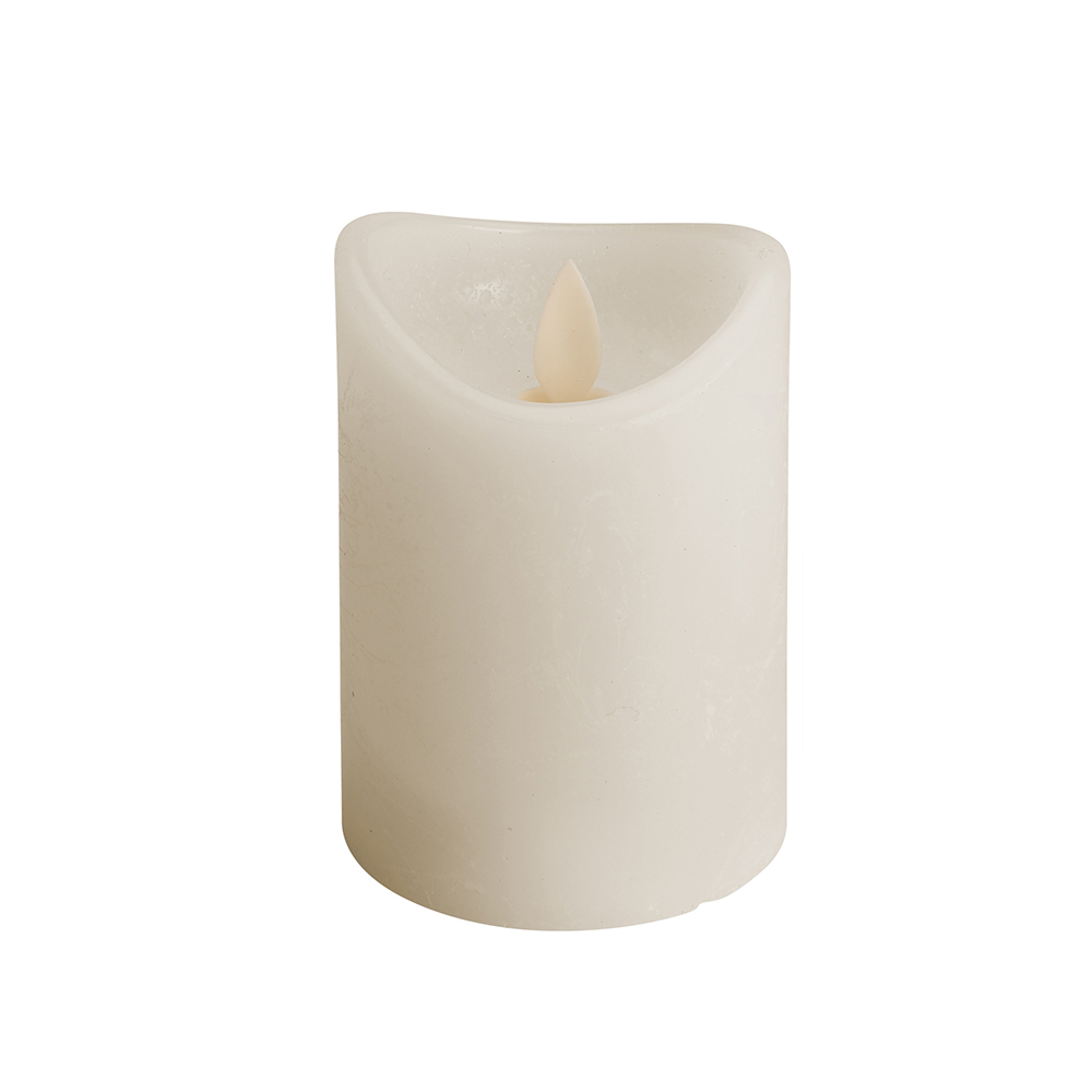Vela LED crema 7x10cm