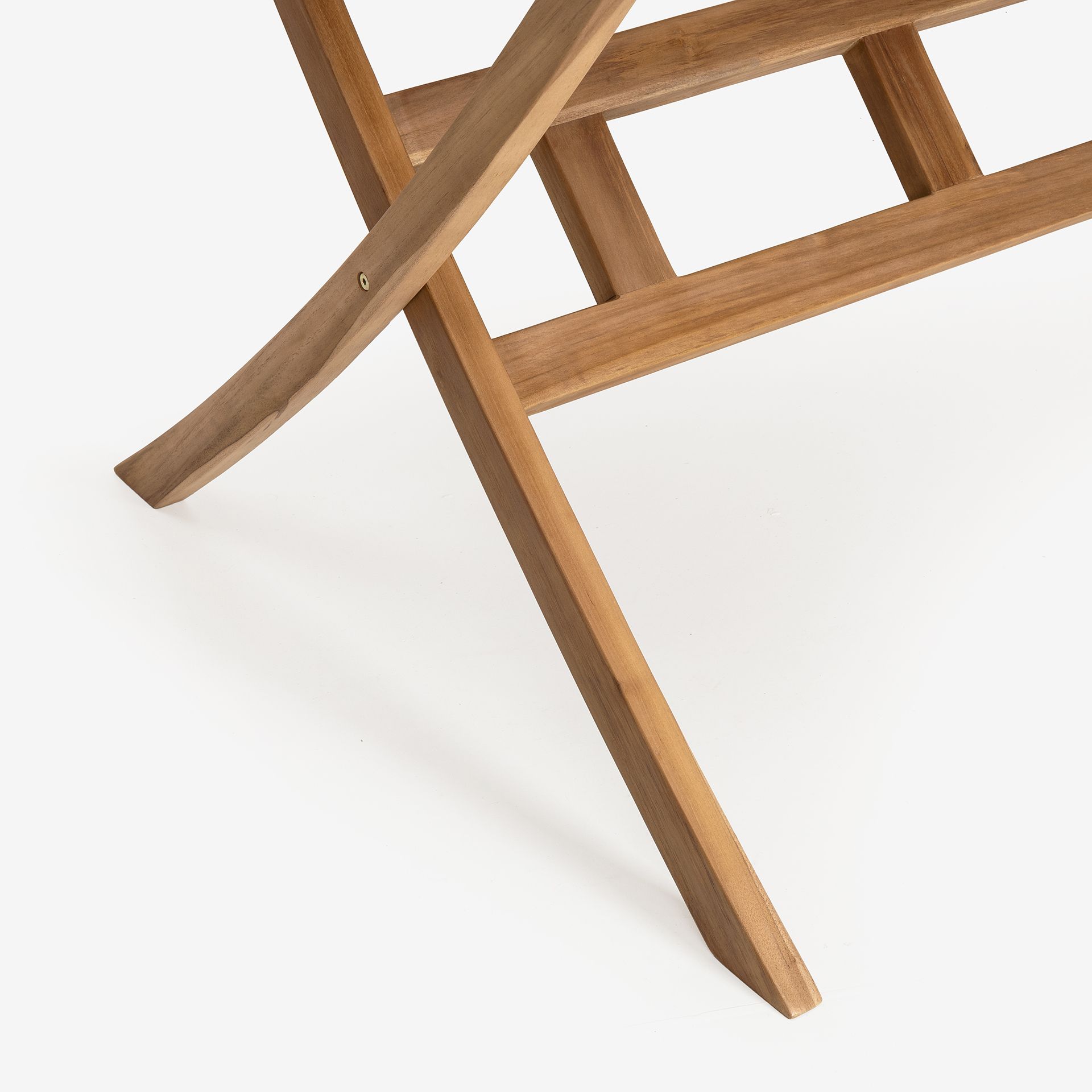 Mesa rectangular de madera de teca 135x85x75cm